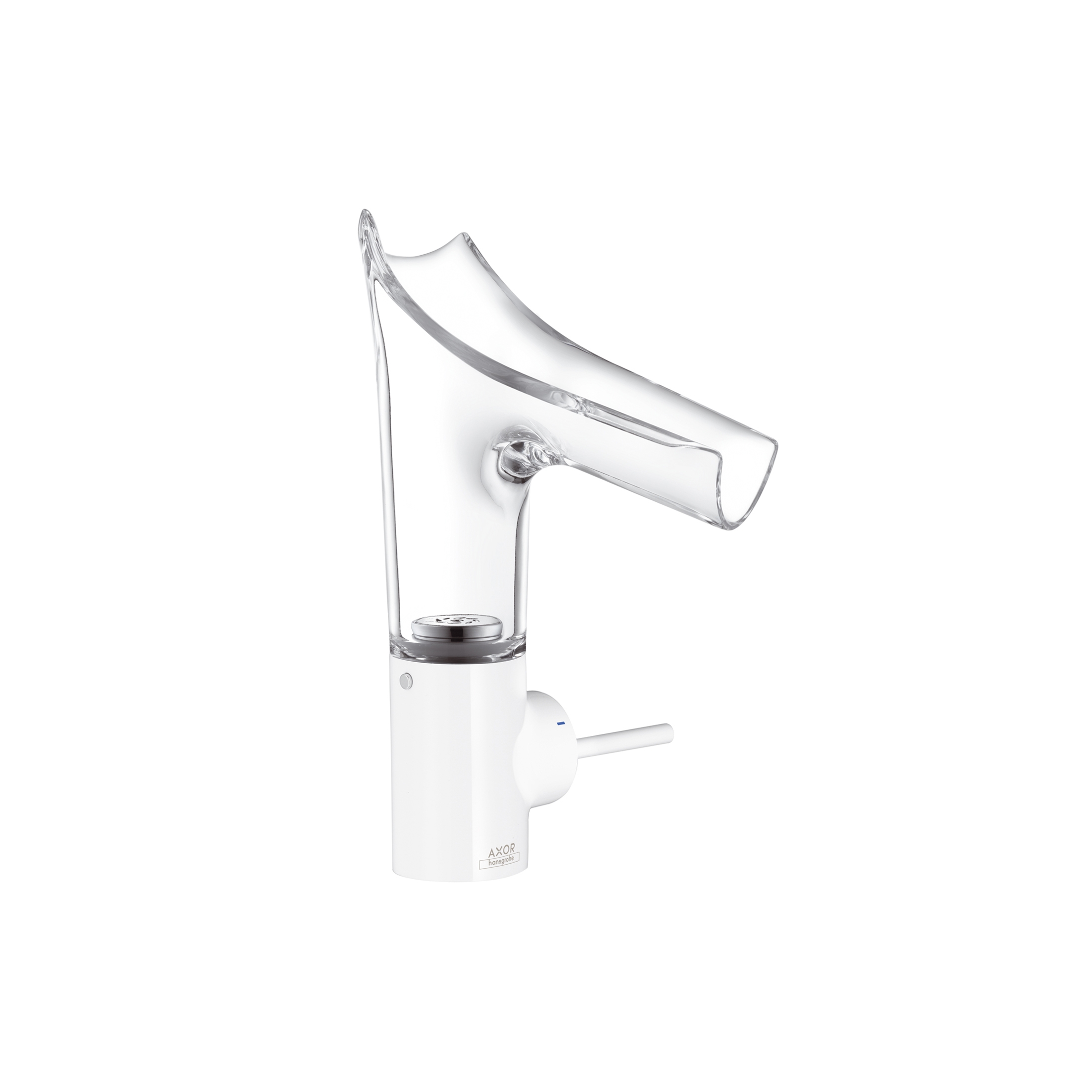 Display product AXOR Starck V Single Lever Basin Mixer 250 with Lever Handle from manufacturer AXOR