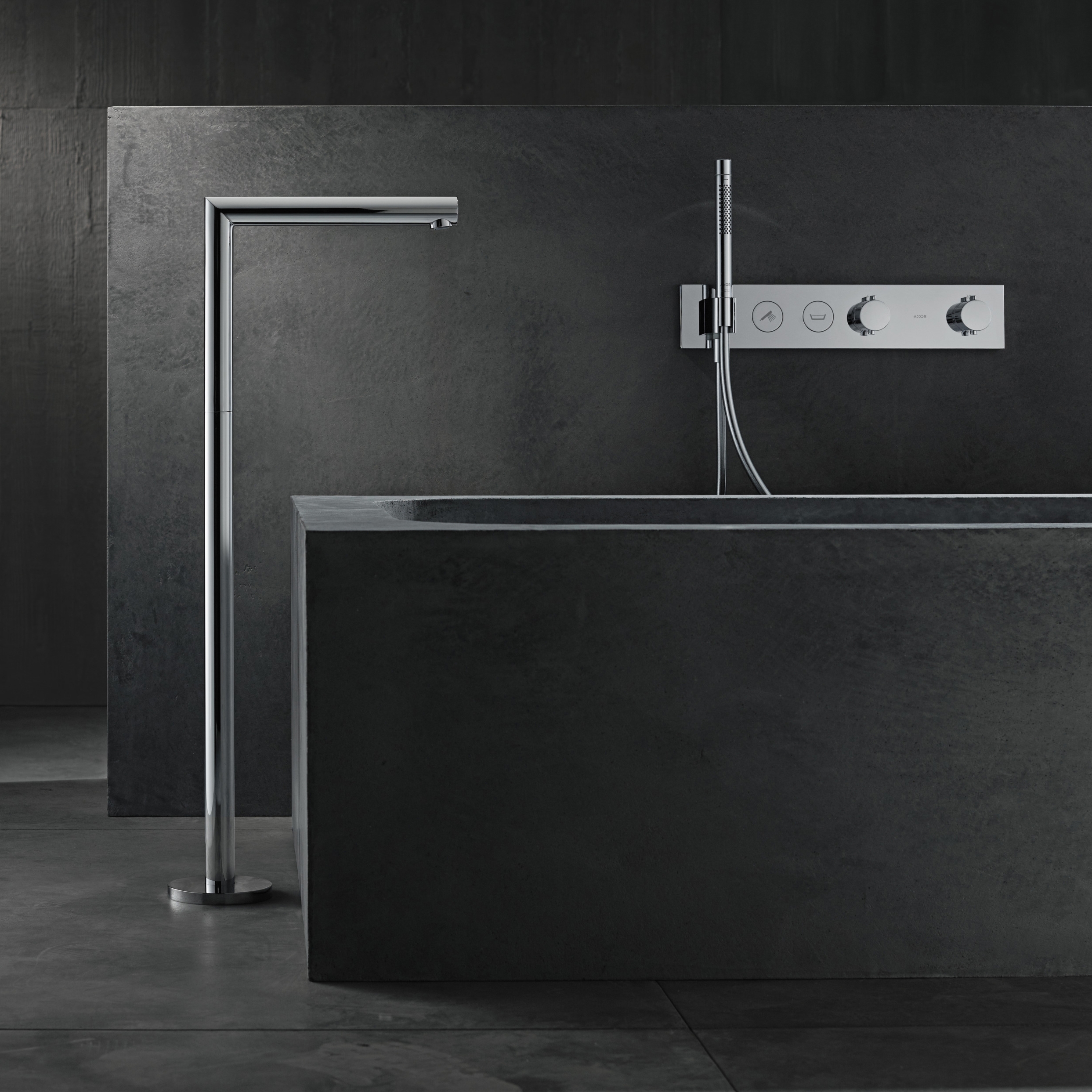 Produkt AXOR Uno Bath spout floor-standing straight des Herstellers AXOR anzeigen