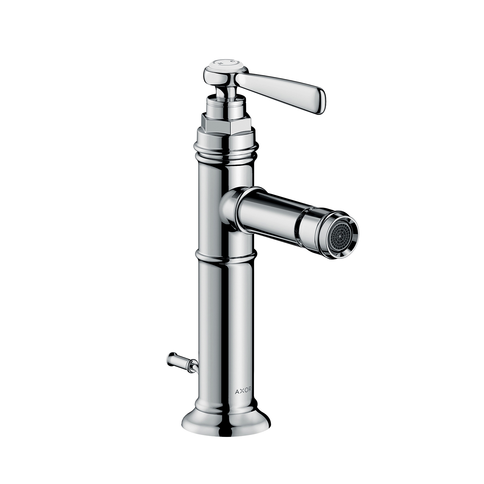 Display product AXOR Montreux Single lever bidet mixer with pop-up waste set from manufacturer AXOR