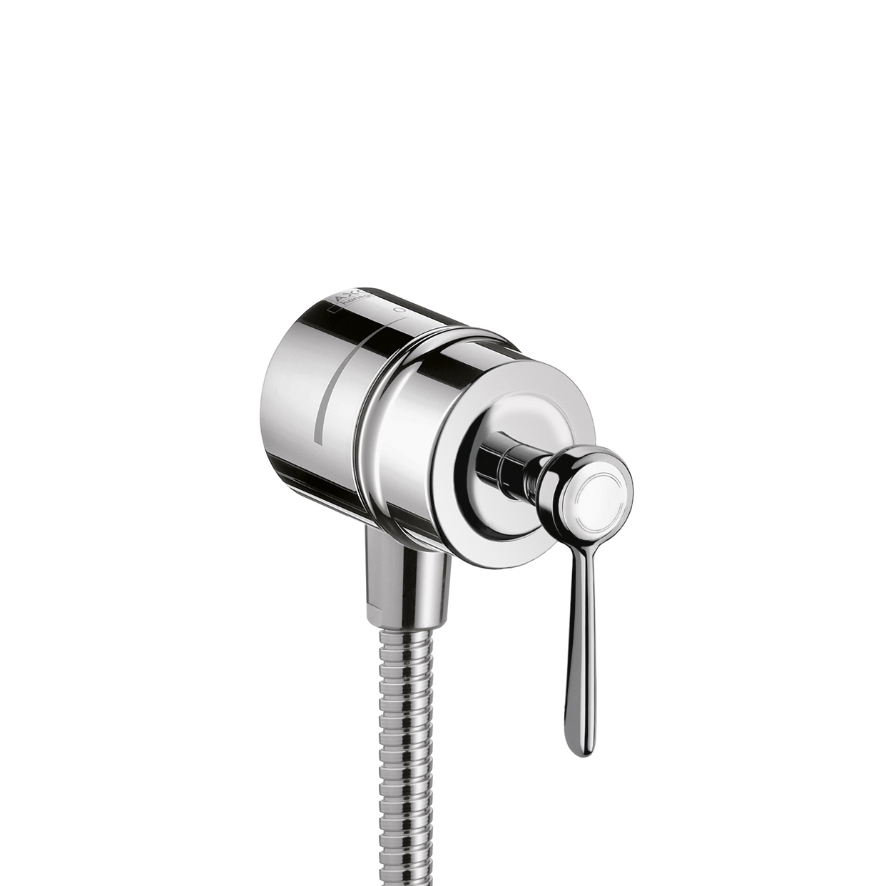Vertoon produk AXOR Montreux Fixfit stop wall outlet with shut-off valve and lever handle van vervaardiger AXOR