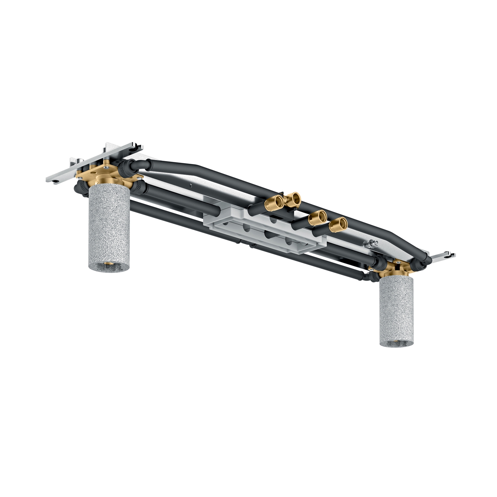 Display product AXOR Shower Collection Basic Set for ShowerHeaven 1200 / 300 4jet from manufacturer AXOR