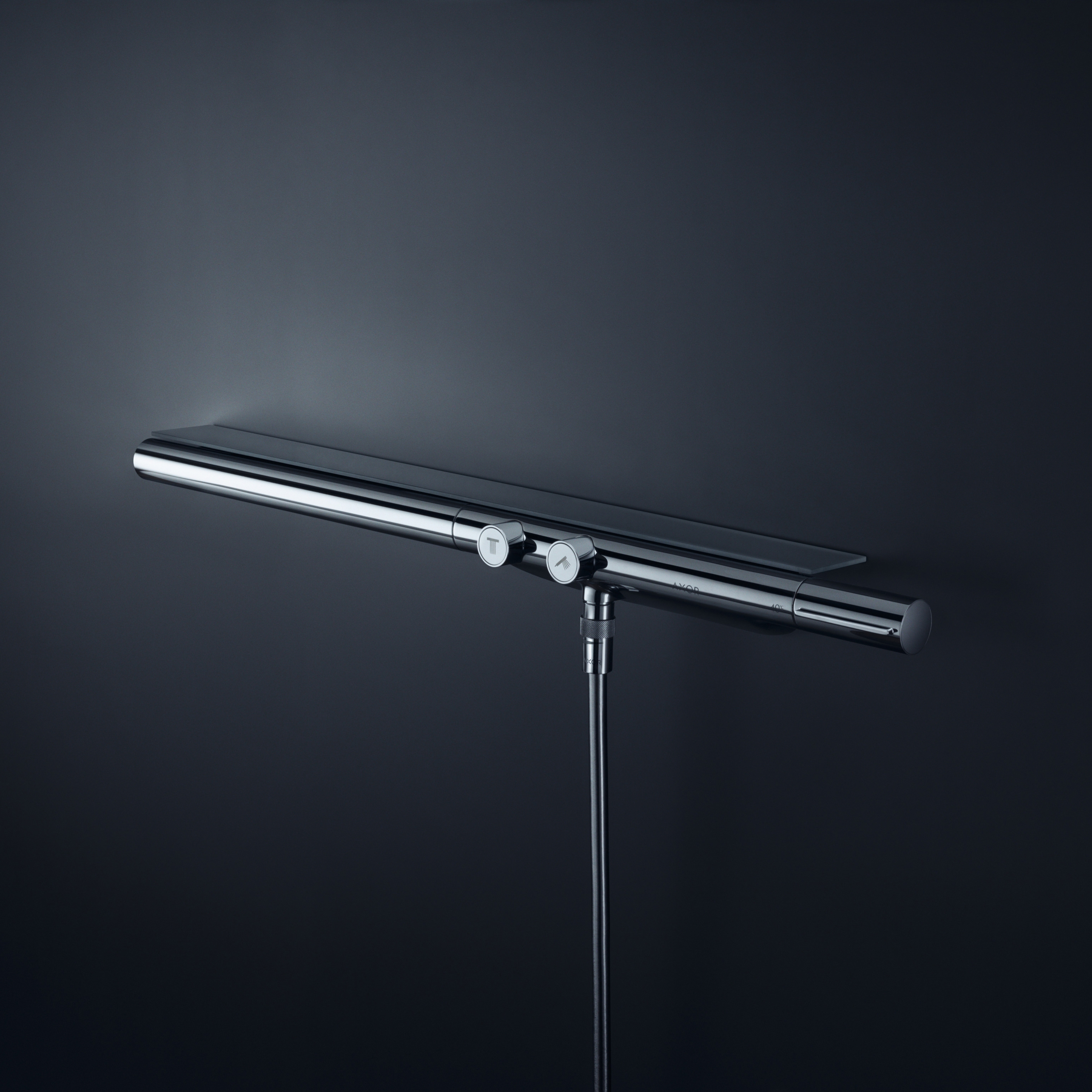Display product AXOR Shower Collection Thermostatic mixer 800 for exposed / concealed installation from manufacturer AXOR