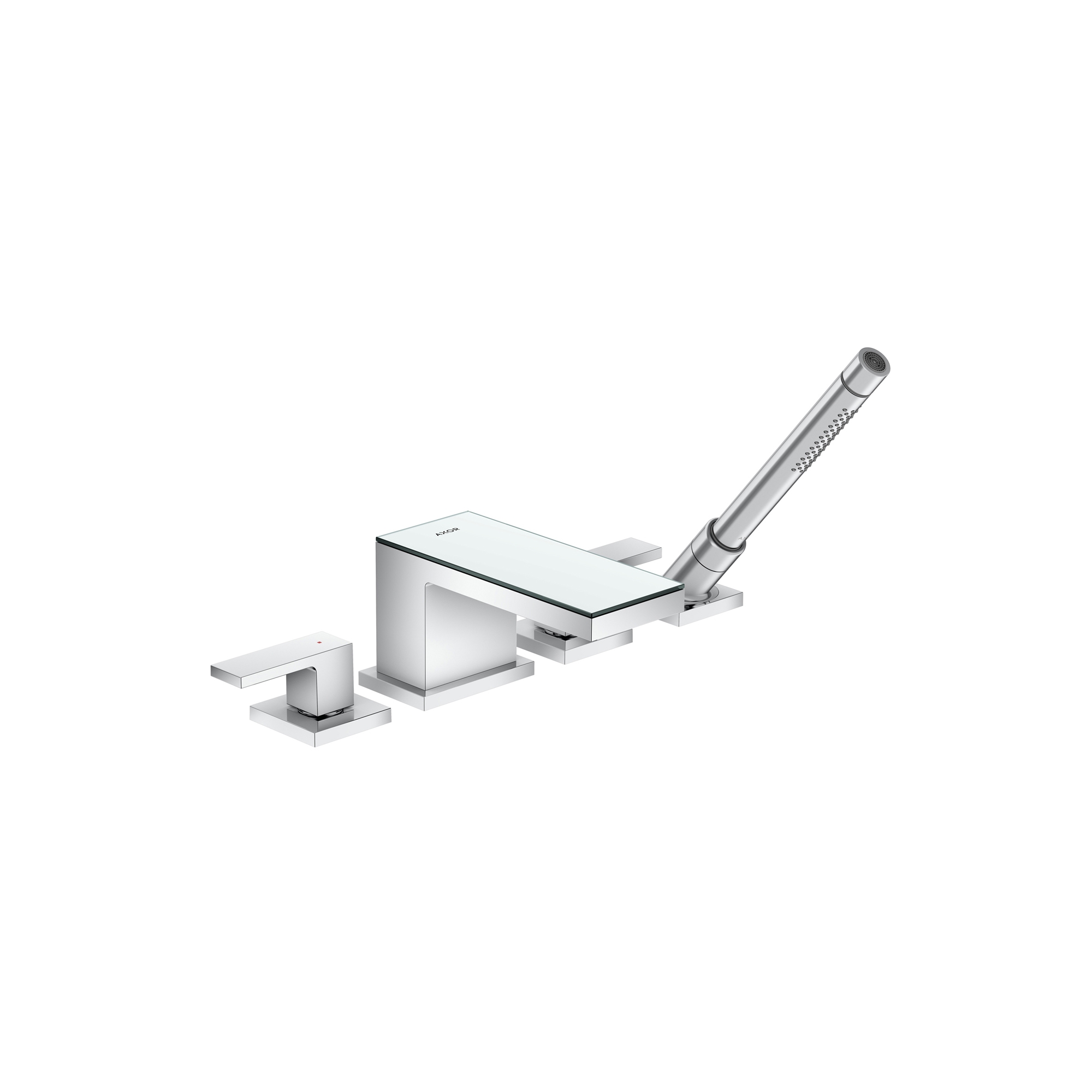 Display product AXOR MyEdition 4-hole rim mounted bath mixer from manufacturer AXOR