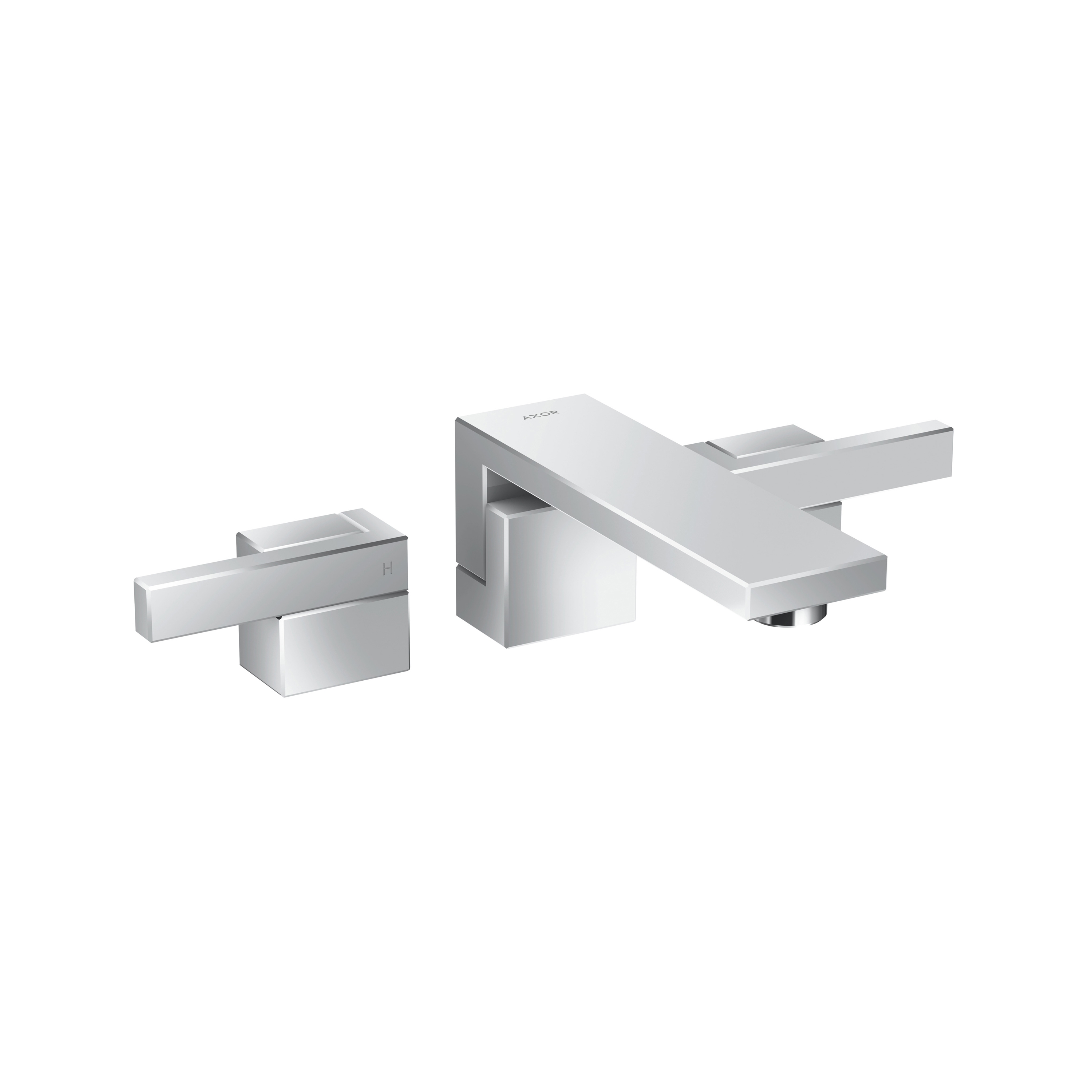 Afficher le produit AXOR Edge | 3-hole basin mixer for concealed installation wall-mounted du fabricant AXOR