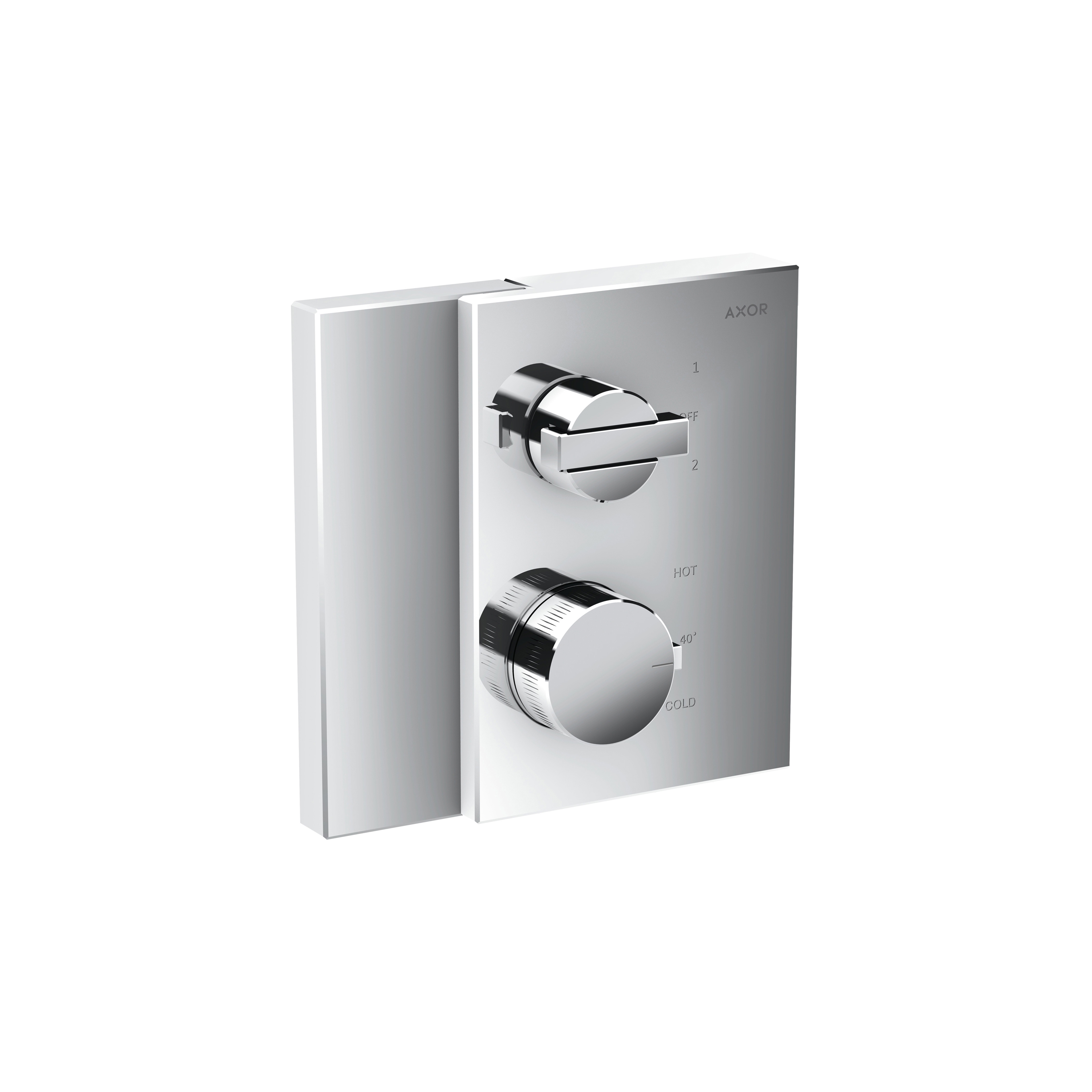Produkt AXOR Edge | Thermostat mit Ab- und Umstellventil Unterputz des Herstellers AXOR anzeigen