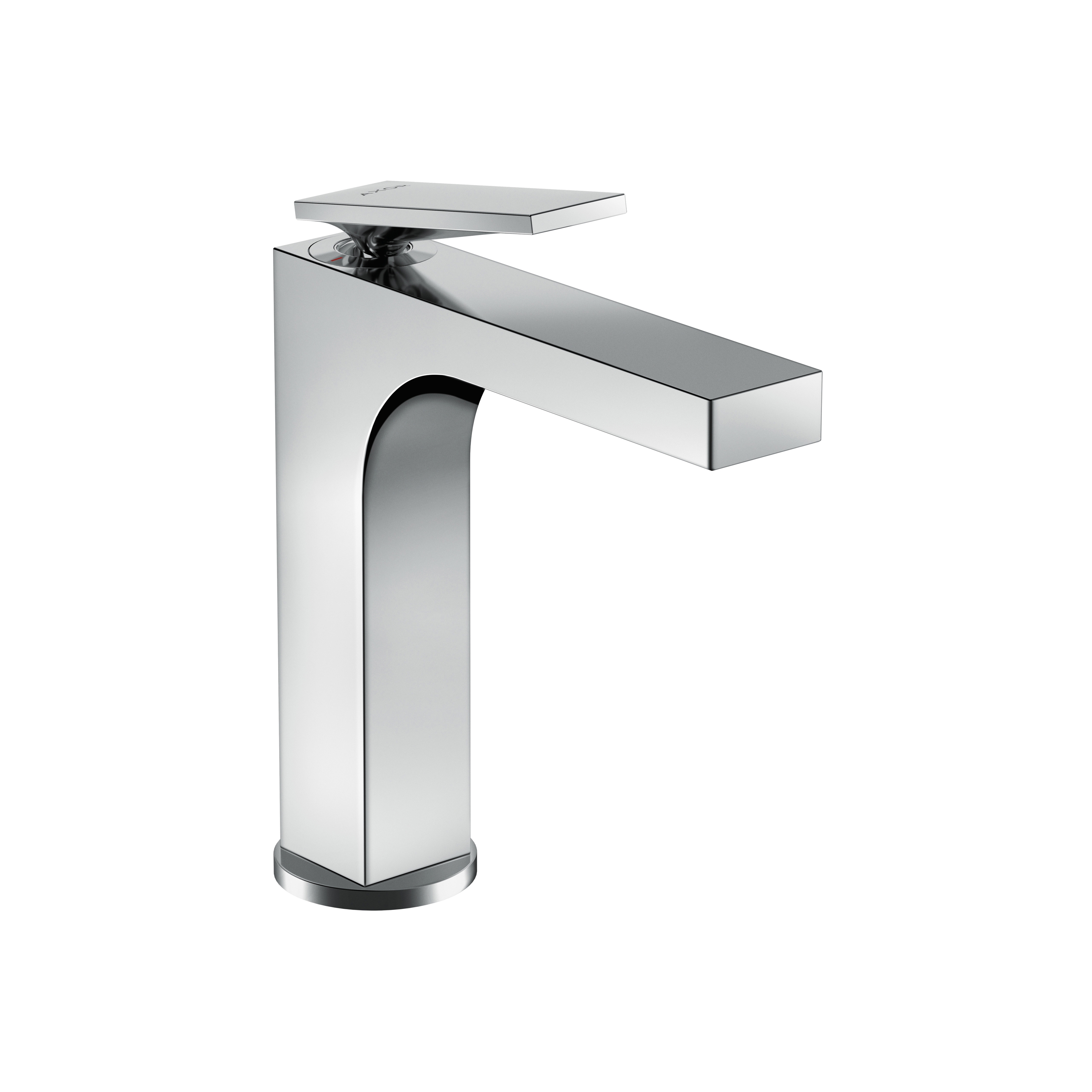 Display product AXOR Citterio Single lever basin mixer 160 with lever handle and pop-up waste set from manufacturer AXOR