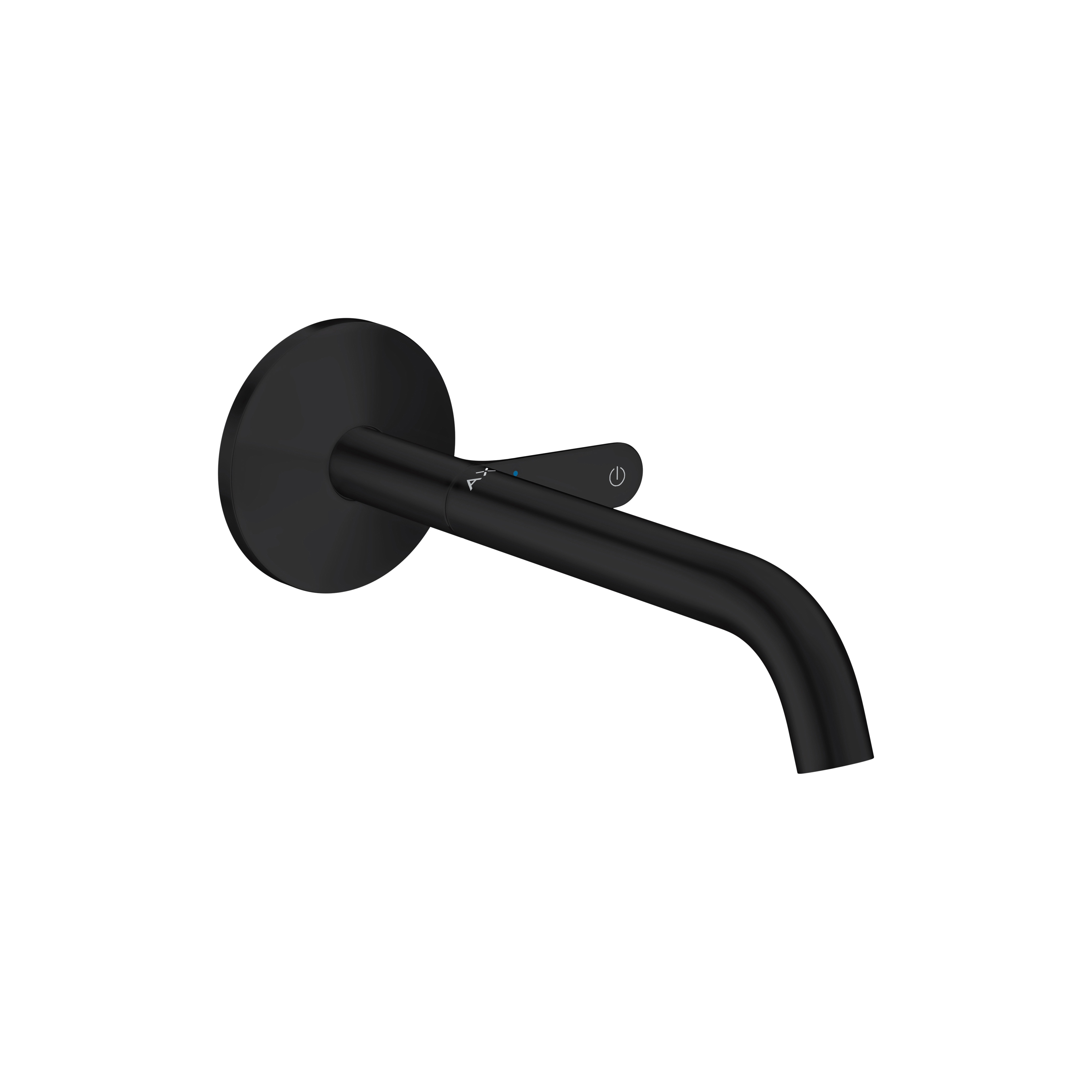 AXOR One Mitigeur de lavabo Select encastré mural, bec 220 mm, bonde à écoulement libre