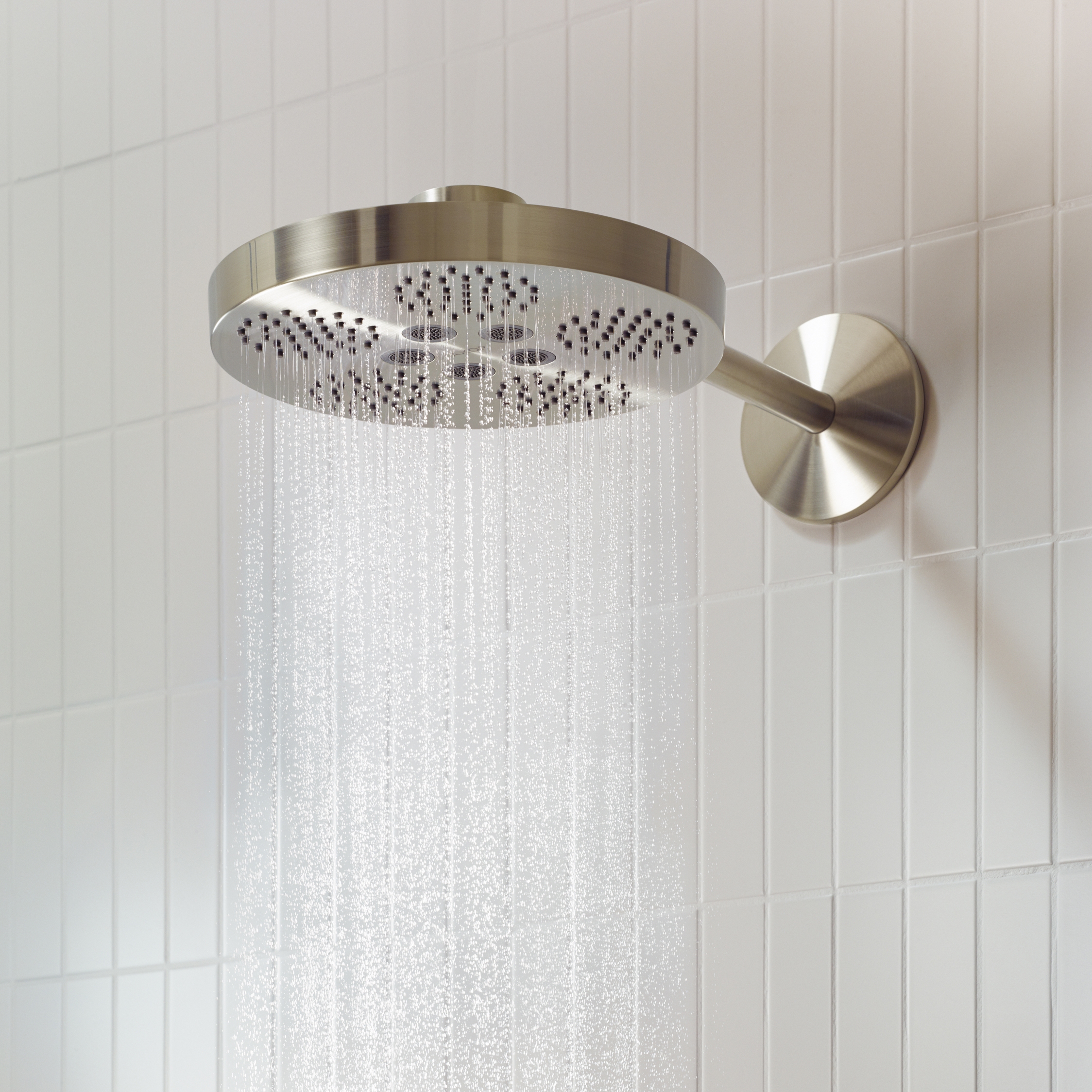 Mostra il prodotto AXOR One Overhead shower 280 2jet with shower arm del produttore AXOR