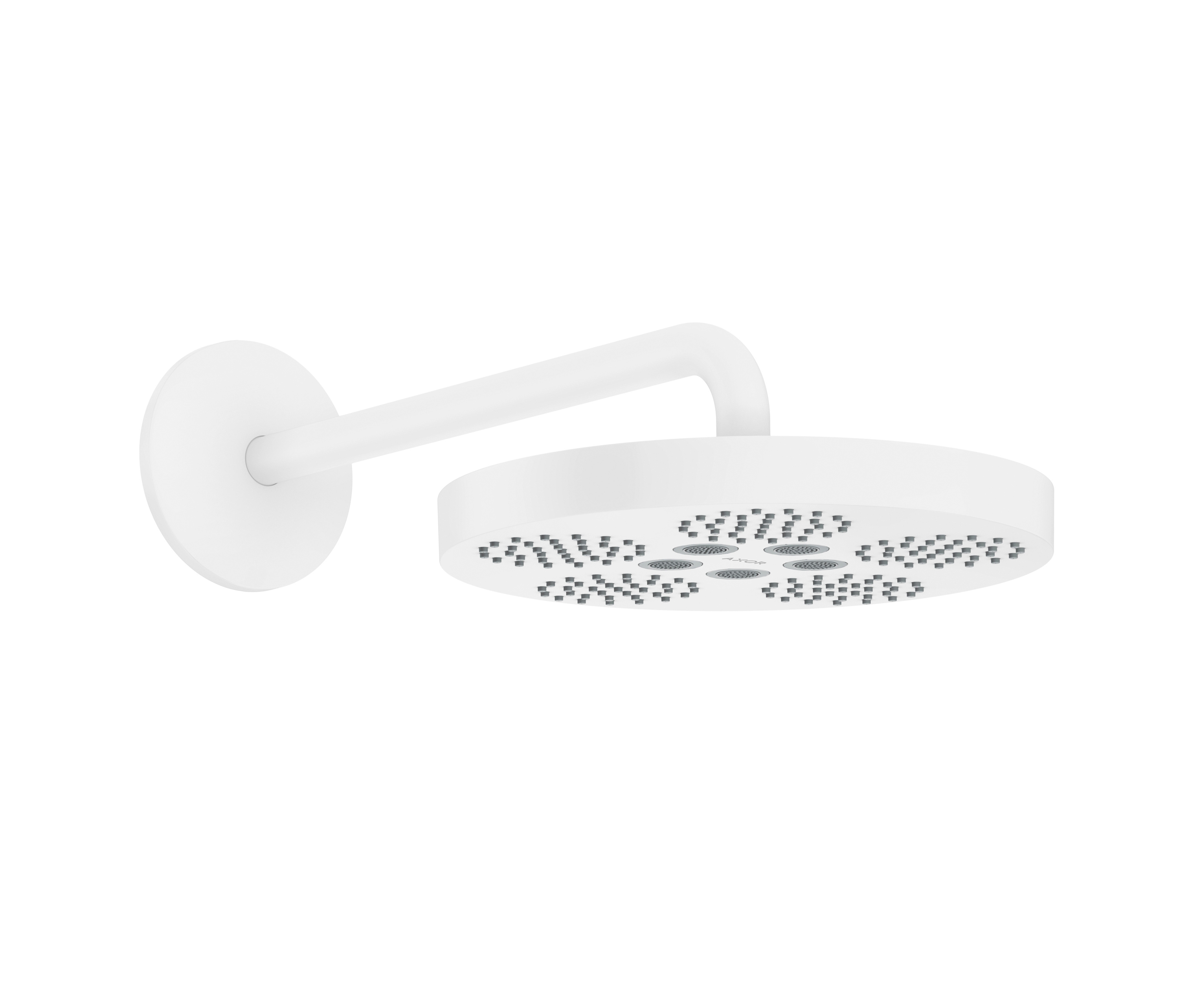 Mostrar el producto AXOR One Ducha fija 280 1jet con brazo de ducha | blanco mate del fabricante AXOR