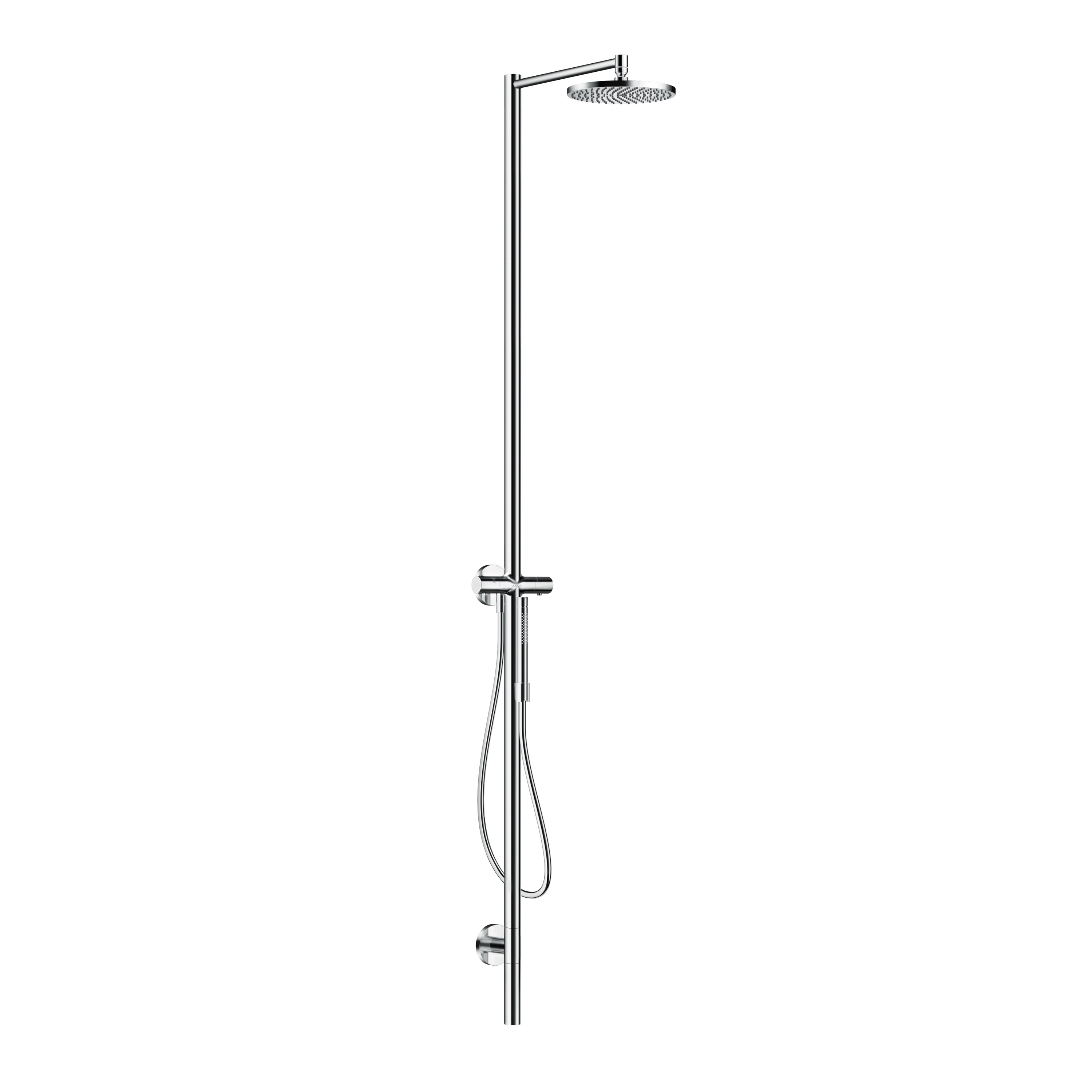 AXOR Starck Shower column with thermostat and overhead shower 240 1jet