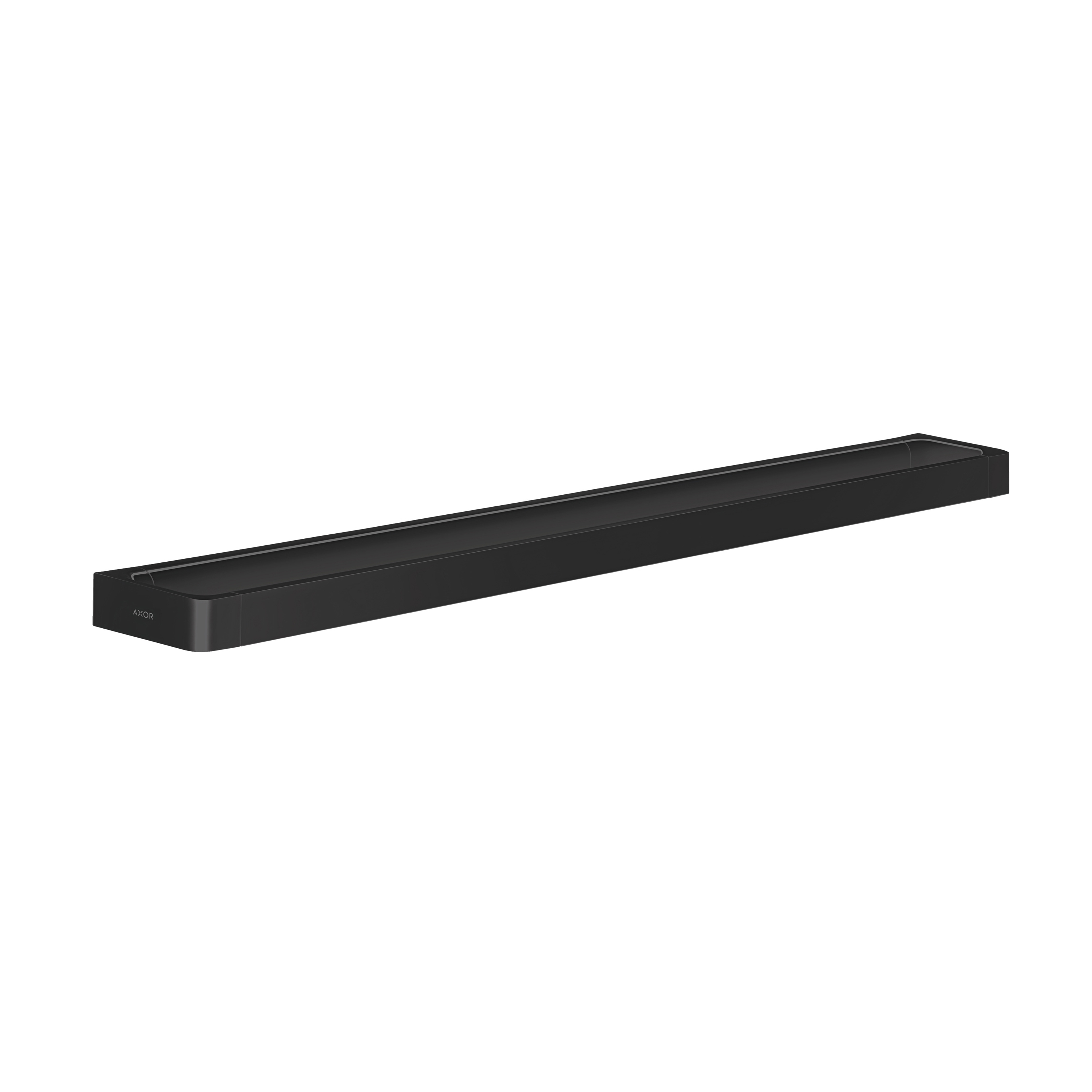 AXOR Universal Softsquare Accessories Rail bath towel holder 800 mm | matt black