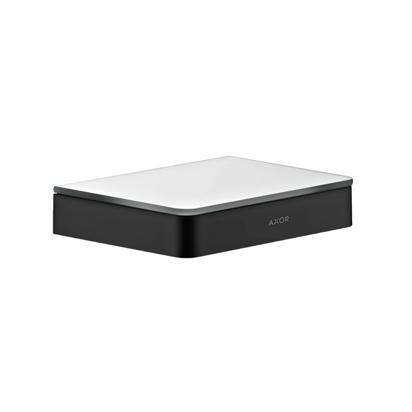 Display product AXOR Universal Softsquare Accessories Shelf 150 | matt black from manufacturer AXOR