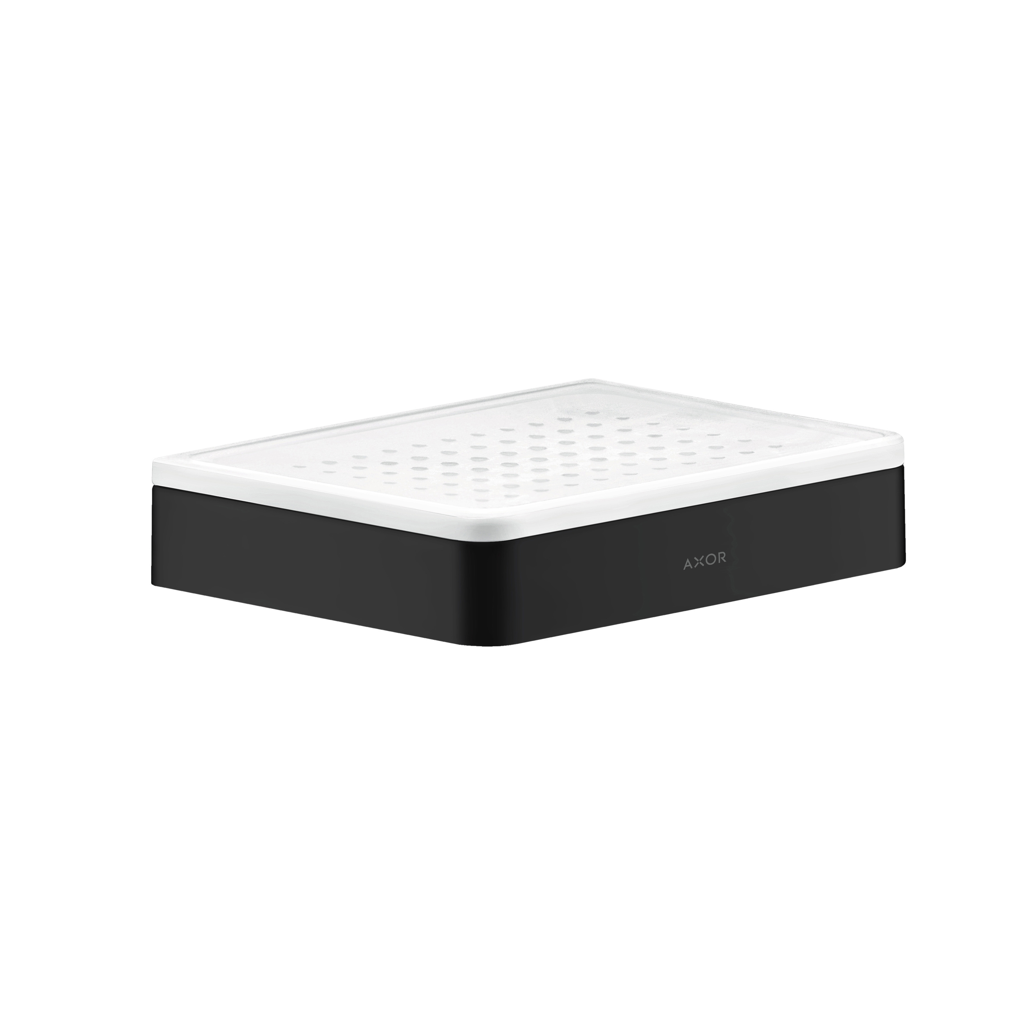 AXOR Universal Softsquare Accessories soap dish/shelf | matt black