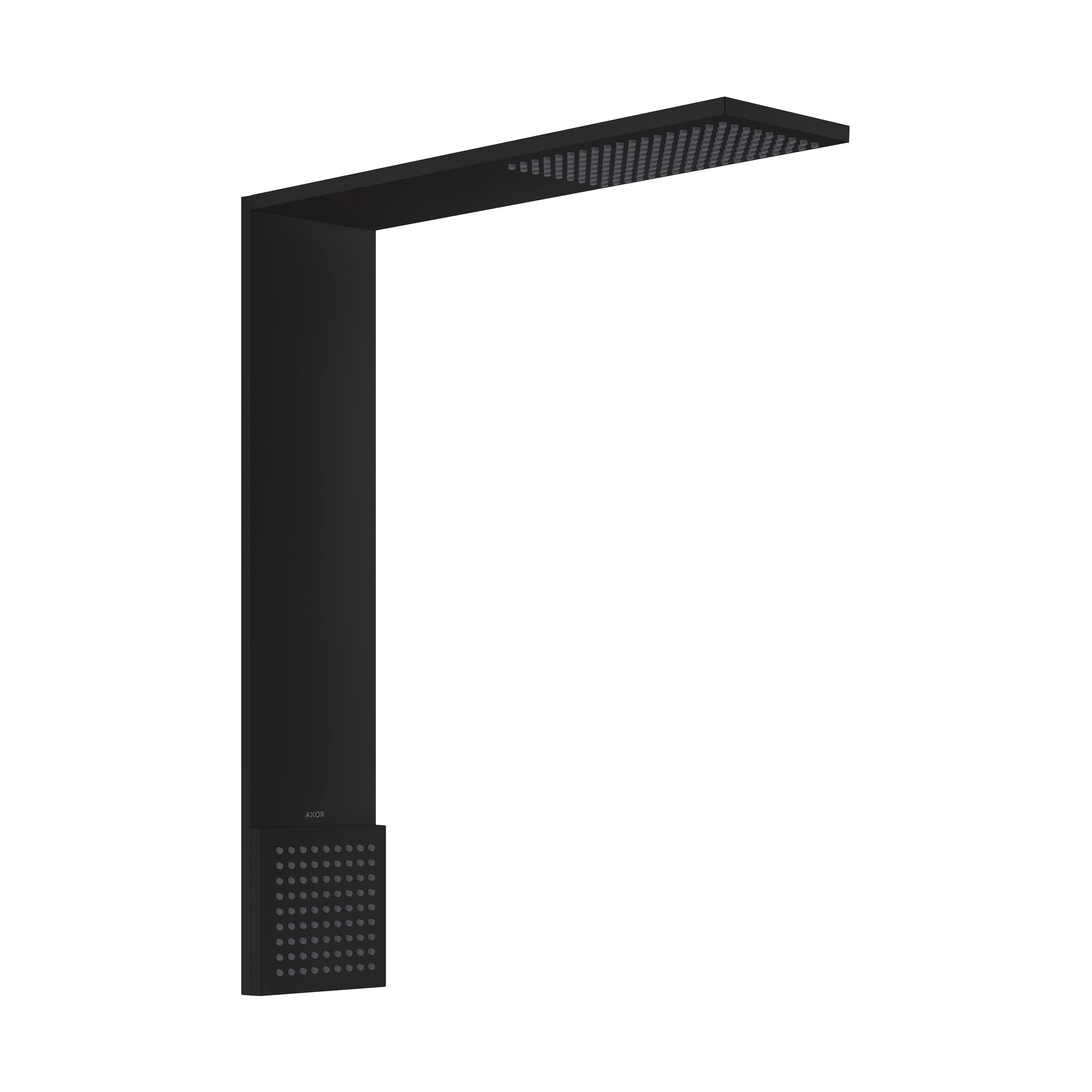 AXOR ShowerComposition Brausenmodul 110/220 1jet mit Schulterbrause | Mattschwarz
