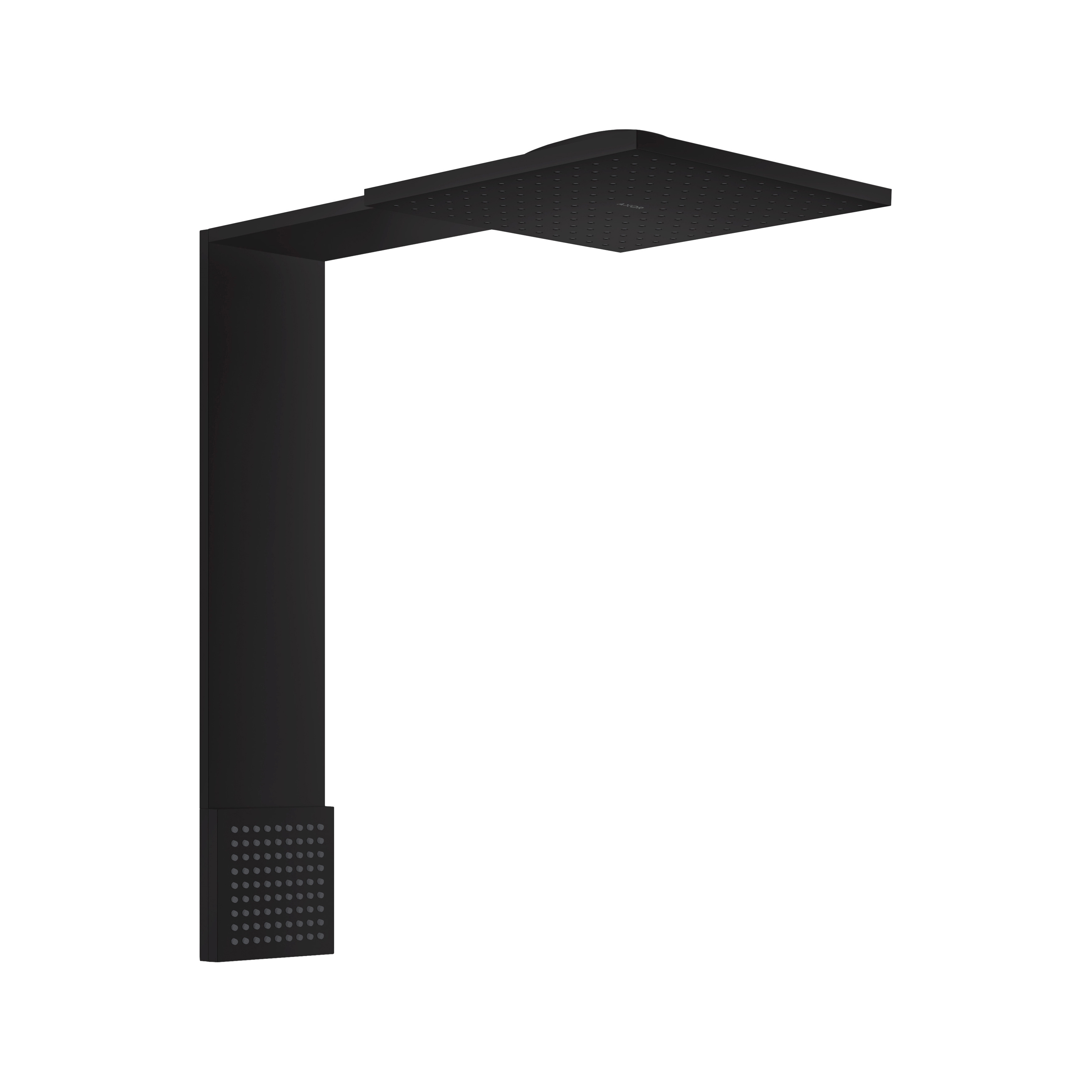 AXOR ShowerComposition Brausenmodul 250/250 2jet mit Schulterbrause | Mattschwarz