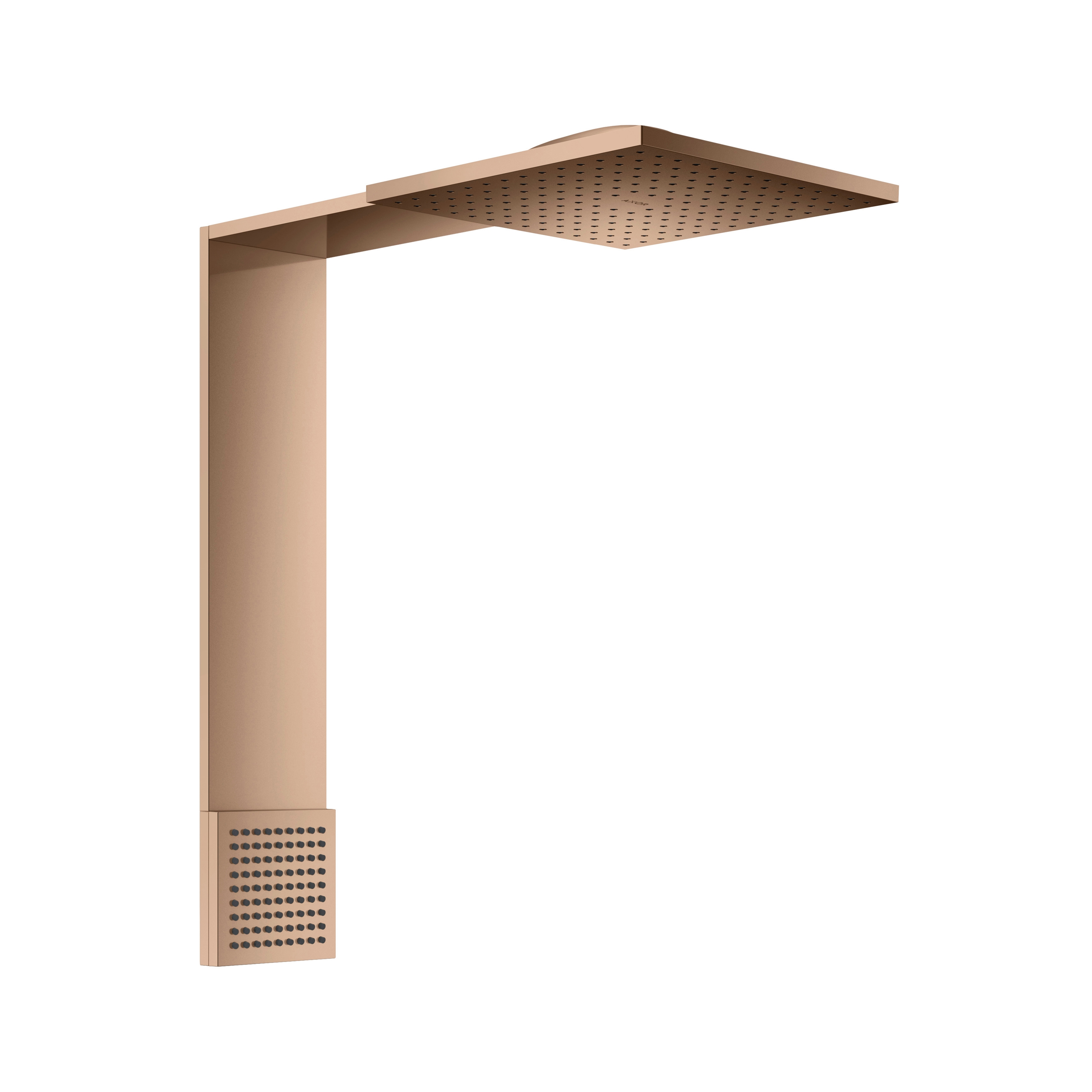 AXOR ShowerComposition Brausenmodul 250/250 2jet mit Schulterbrause | Polished Red Gold