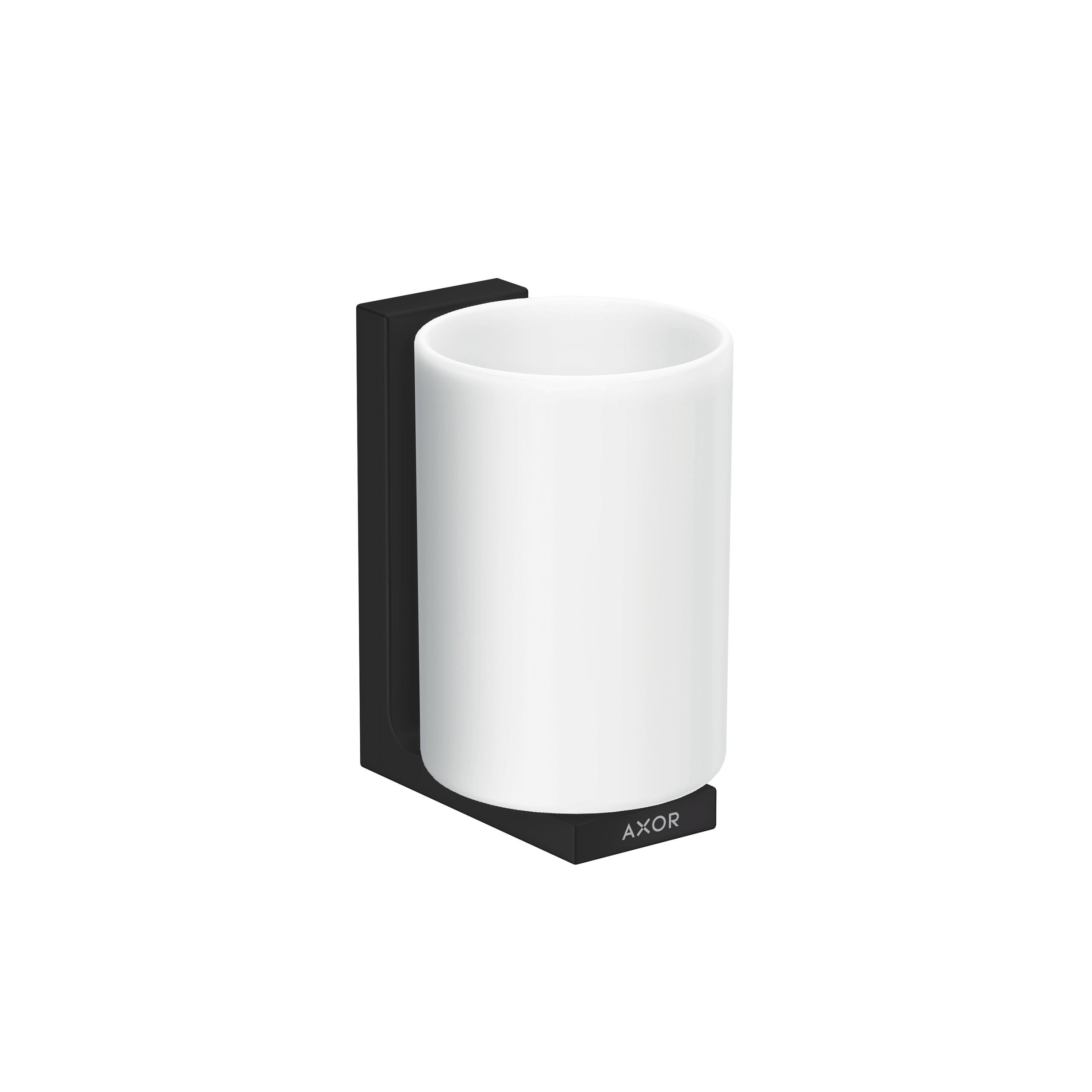 AXOR Universal Rectangular Accessories Zahnputzbecher | Mattschwarz