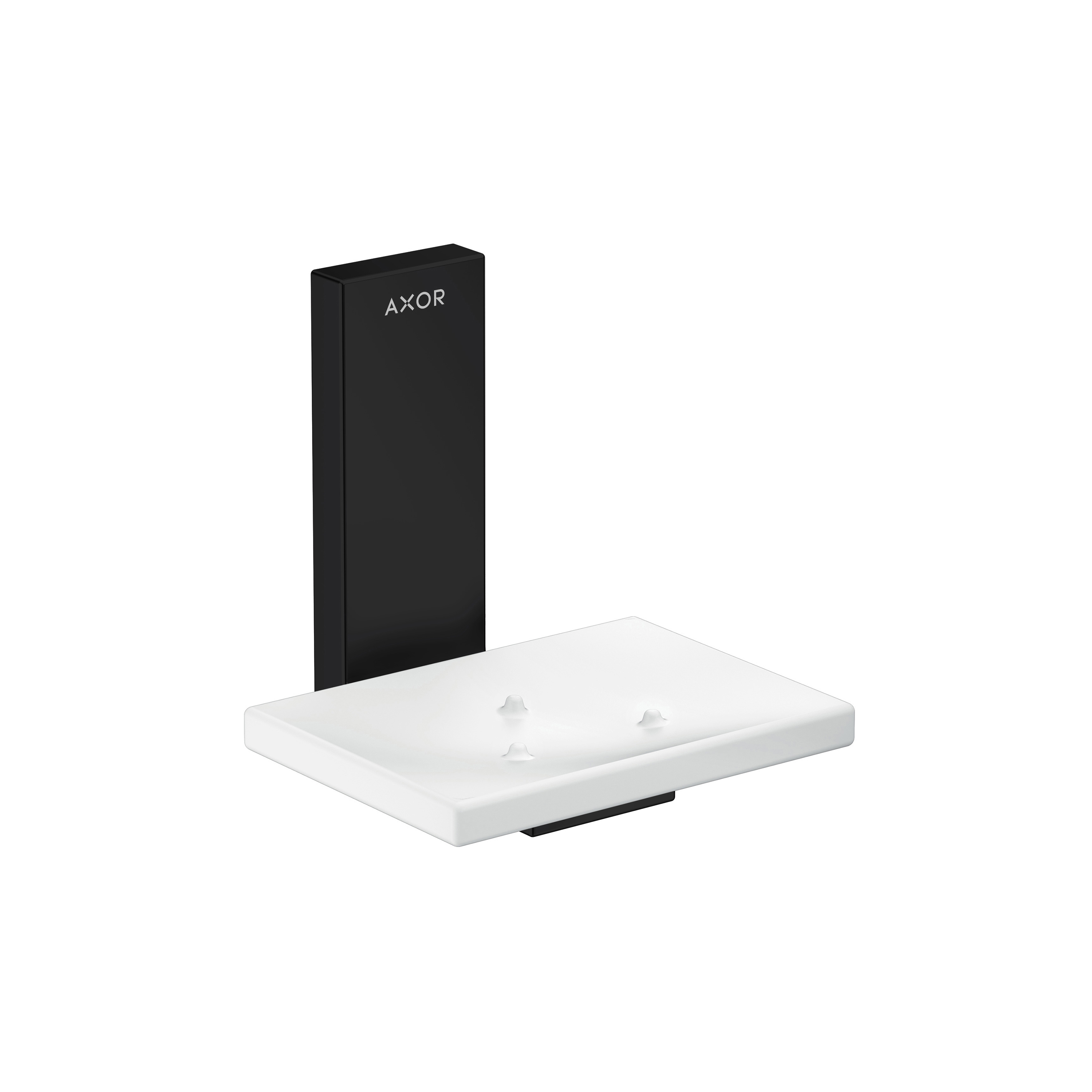 AXOR Universal Rectangular Accessories Soap dish | matt black