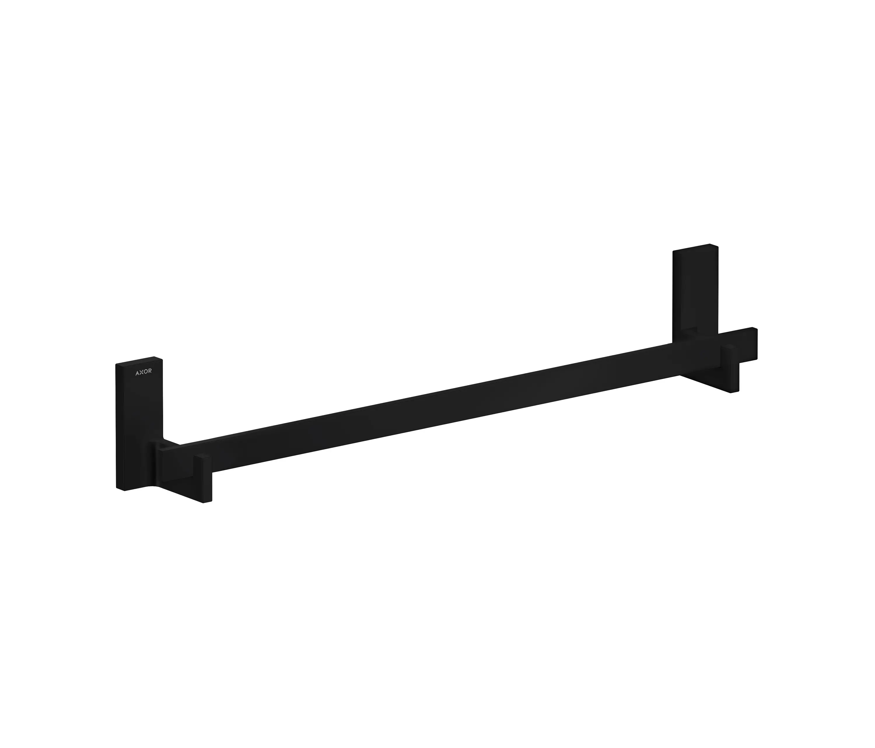 AXOR - AXOR Universal Rectangular Accessories Bath towel rail 600 mm | matt black