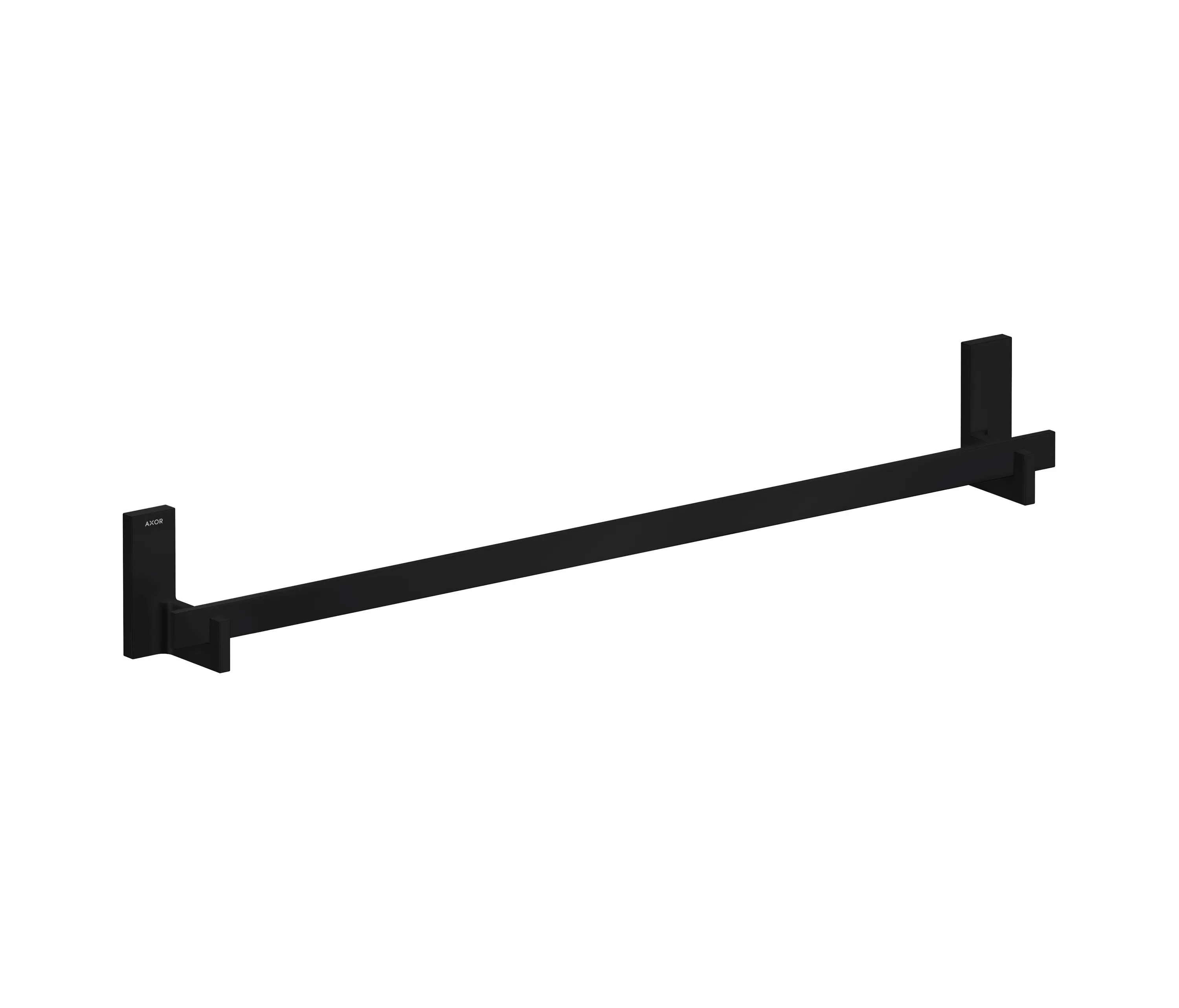 AXOR - AXOR Universal Rectangular Accessories Bath towel rail 800 mm | matt black