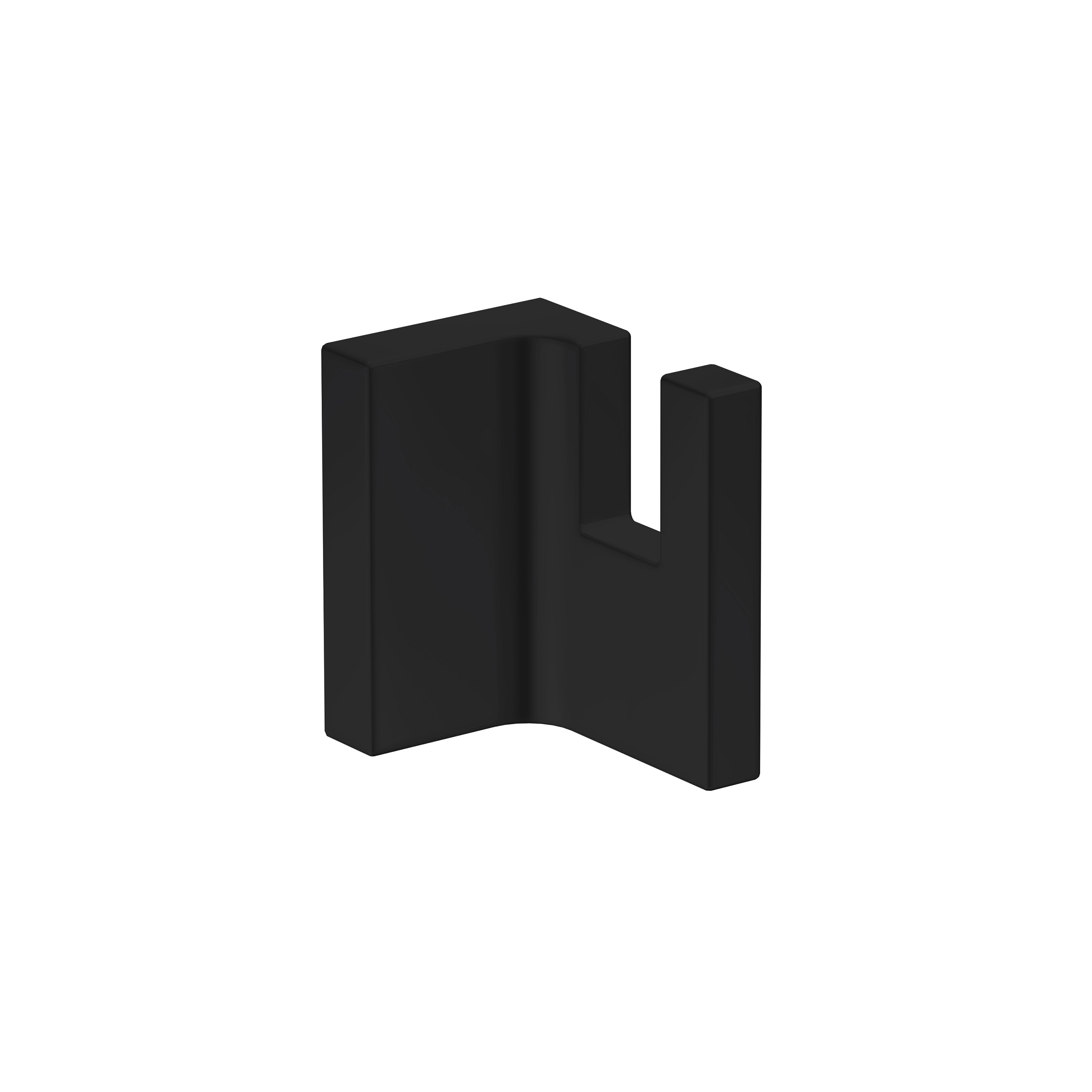 AXOR Universal Rectangular Accessories Towel hook | matt black