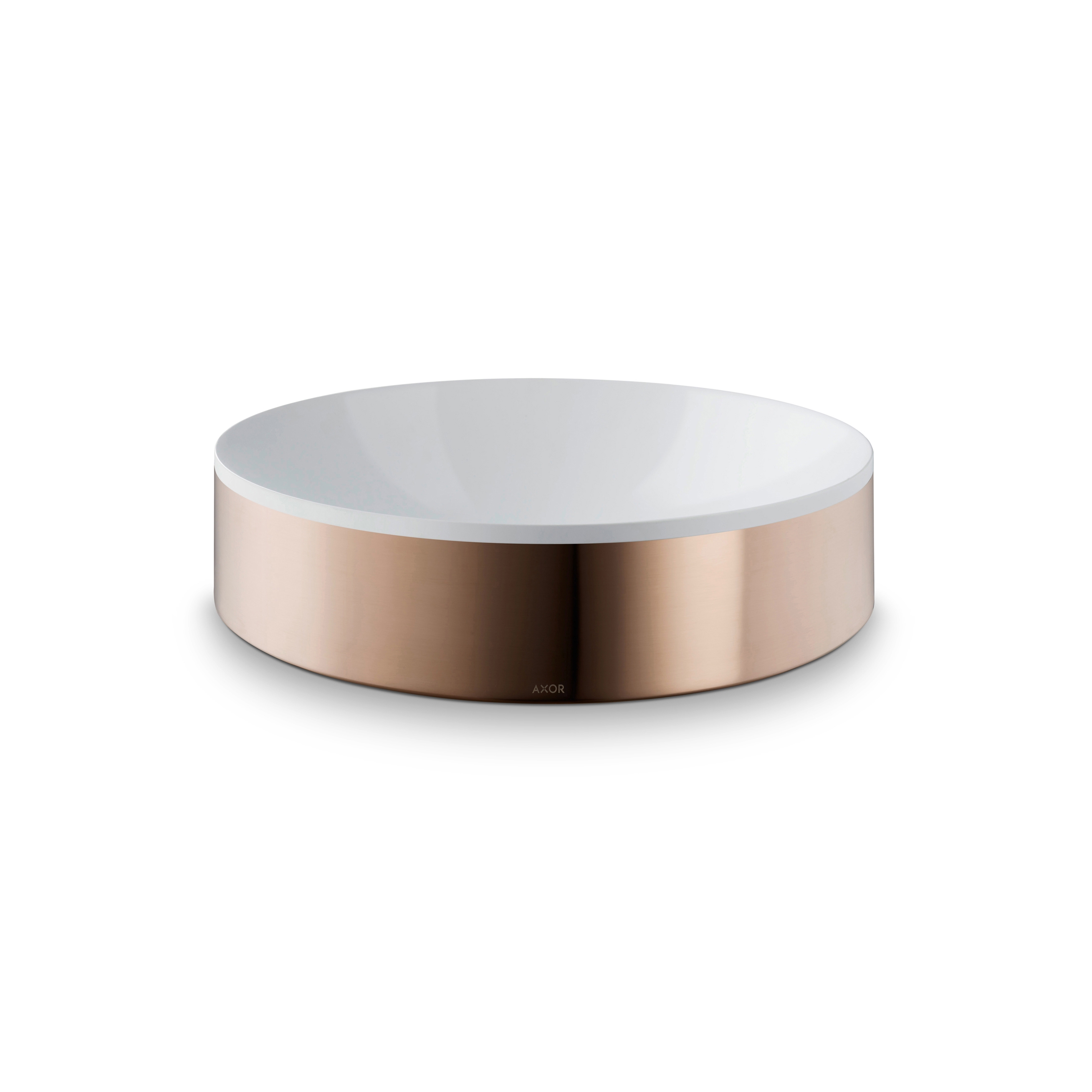 AXOR Suite Wash bowl 400 without tap hole and overflow | Brushed Red Gold