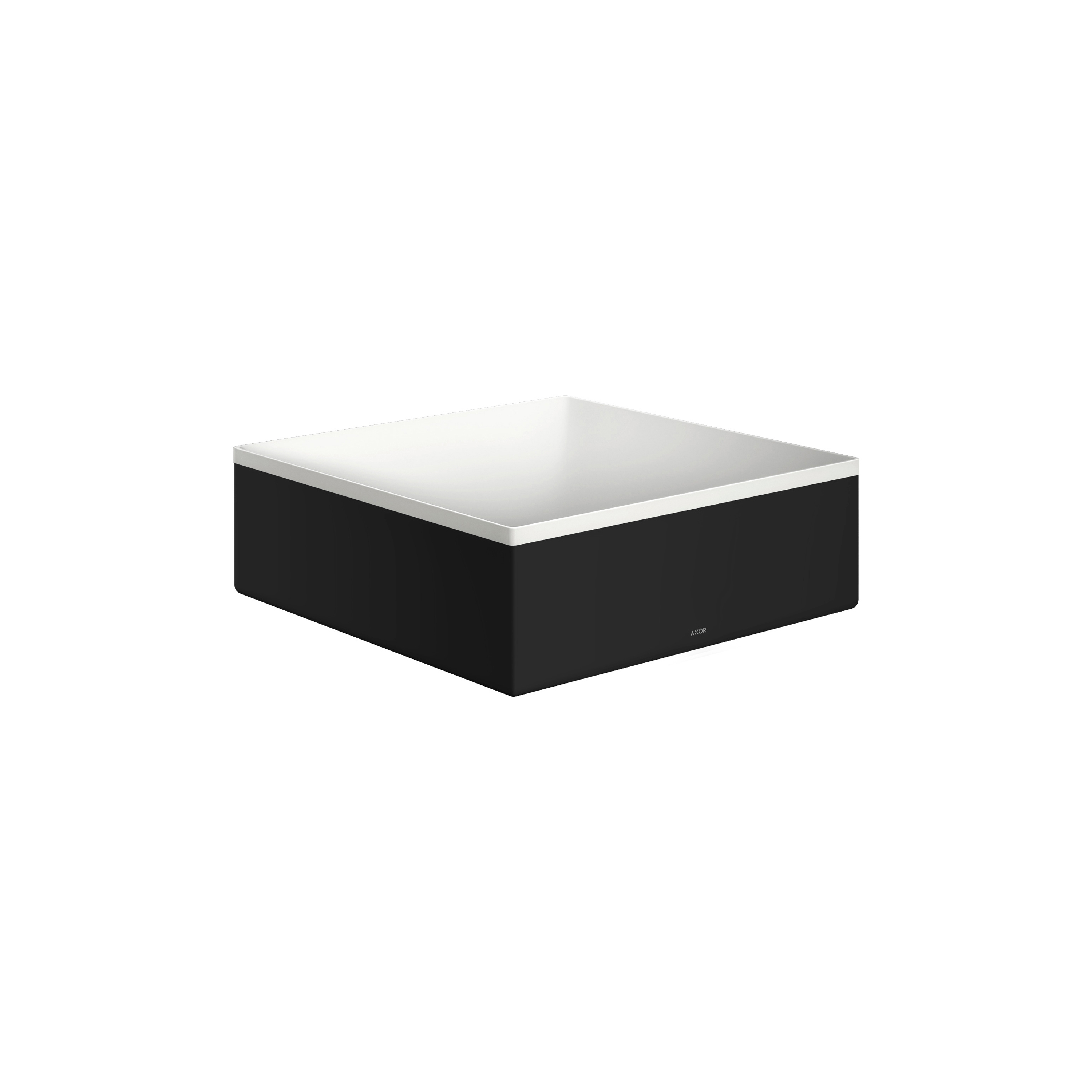 AXOR Suite Vasque 285/285 sans trou de robinetterie ni trop-plein | Noir mat