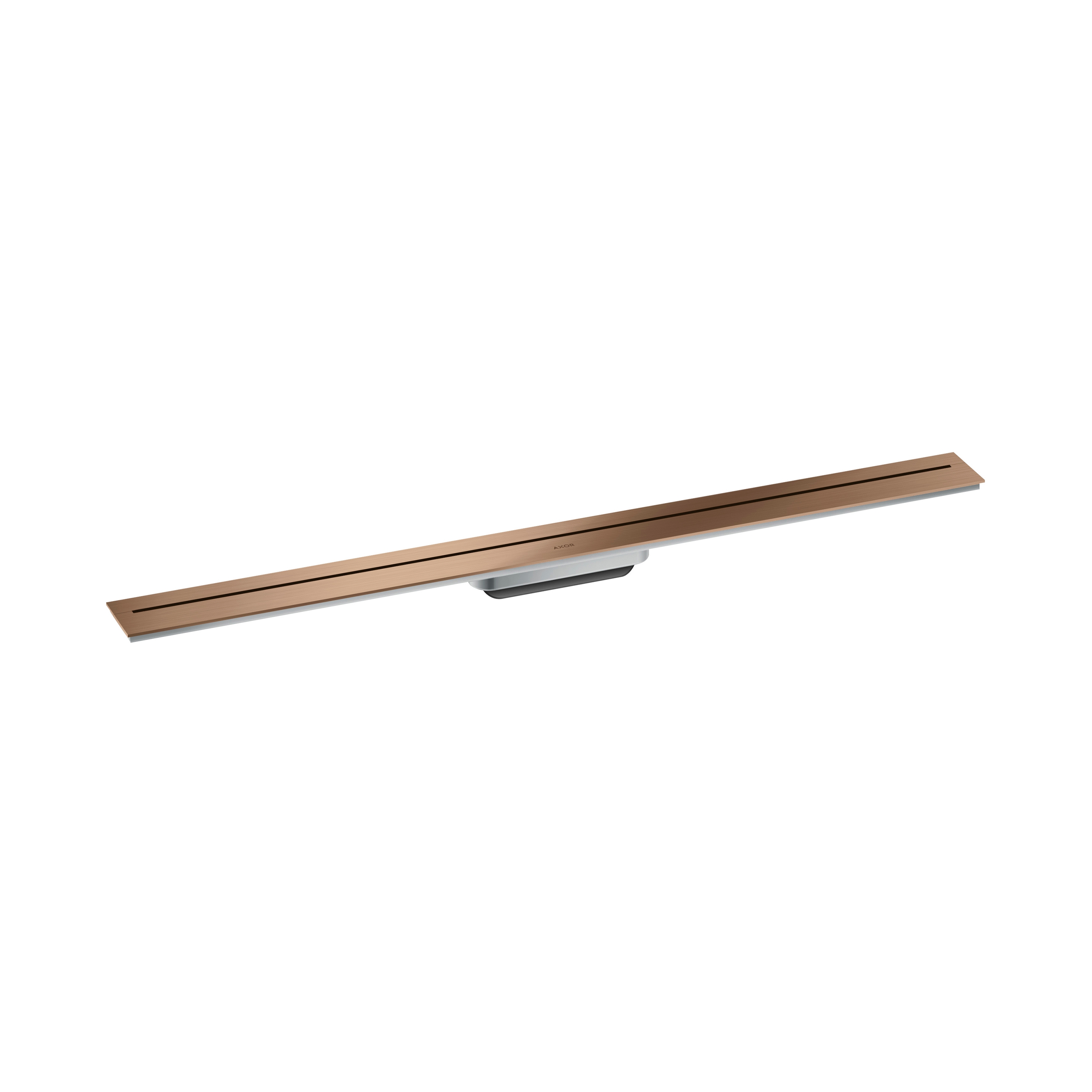 AXOR Drain Finish set shower drain 1000 for wall mounting | Brushed Red Gold