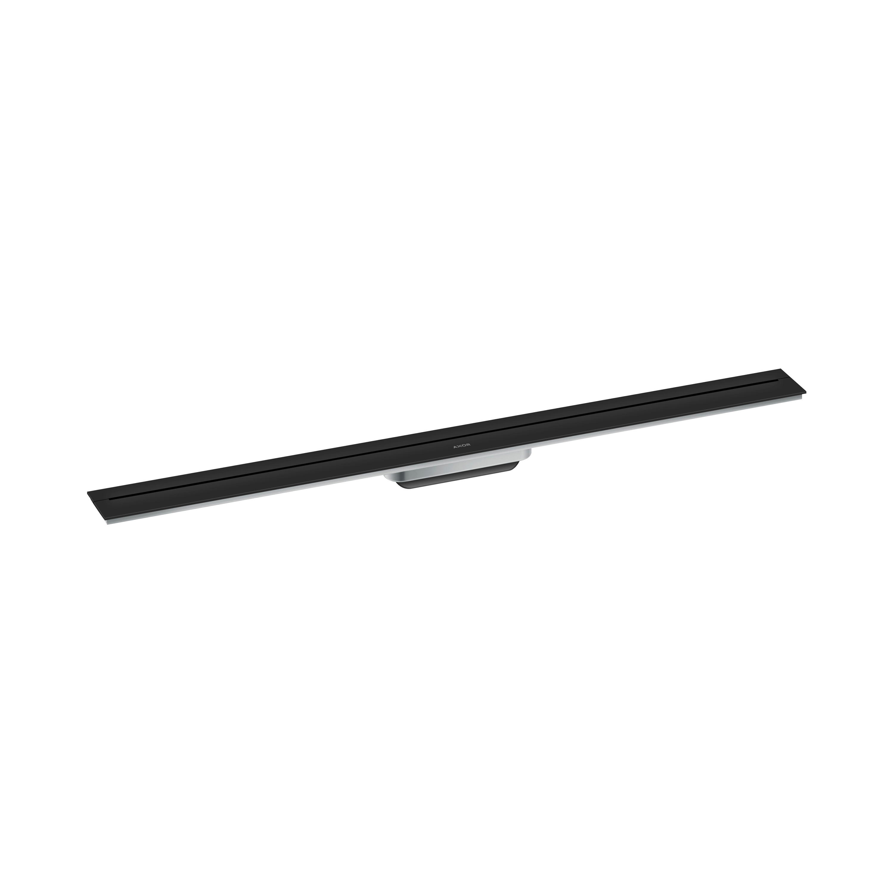 AXOR Drain Finish set shower drain 1000 for wall mounting | matt black