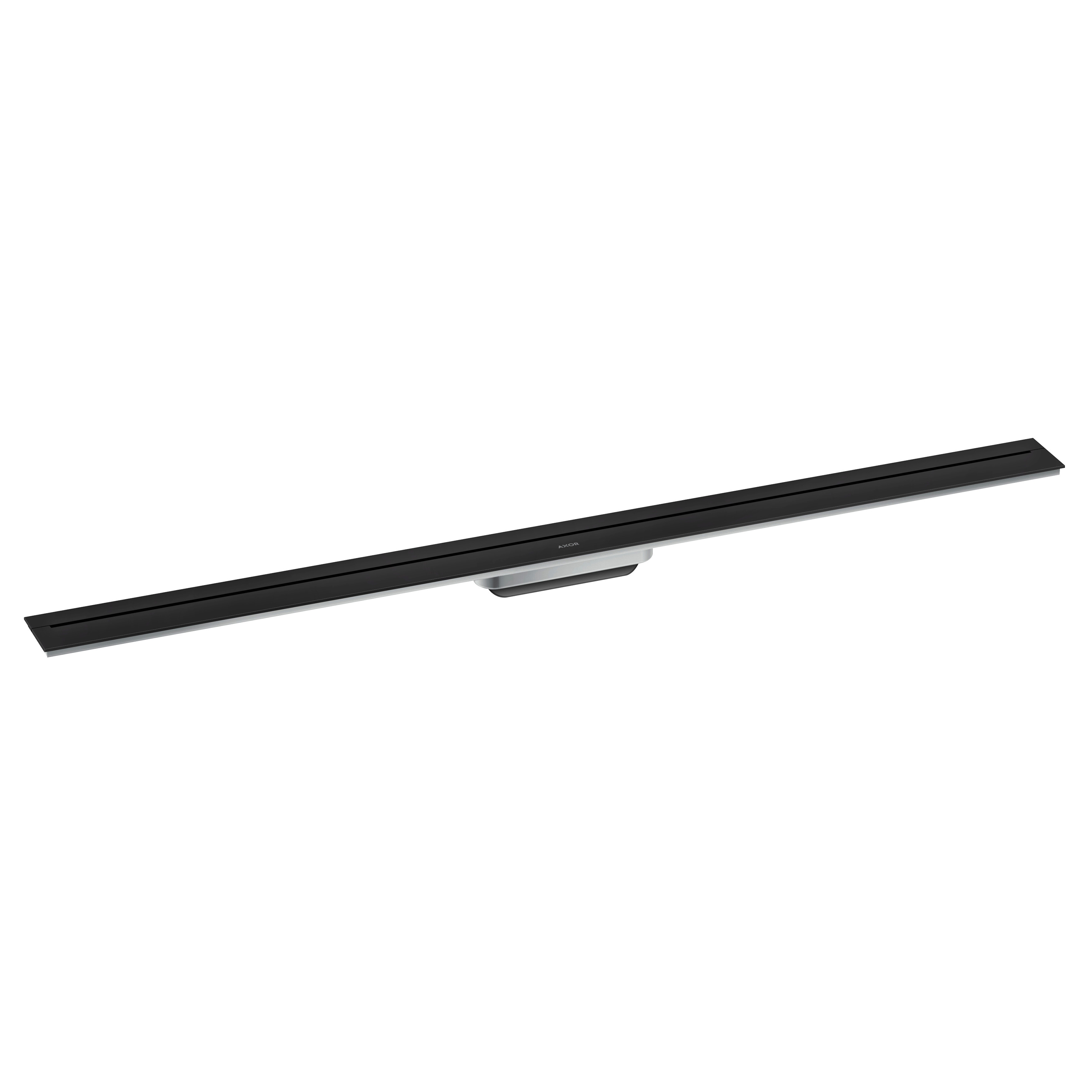 AXOR Drain Set esterno scarico doccia 1200 per montaggio a parete | Nero Opaco