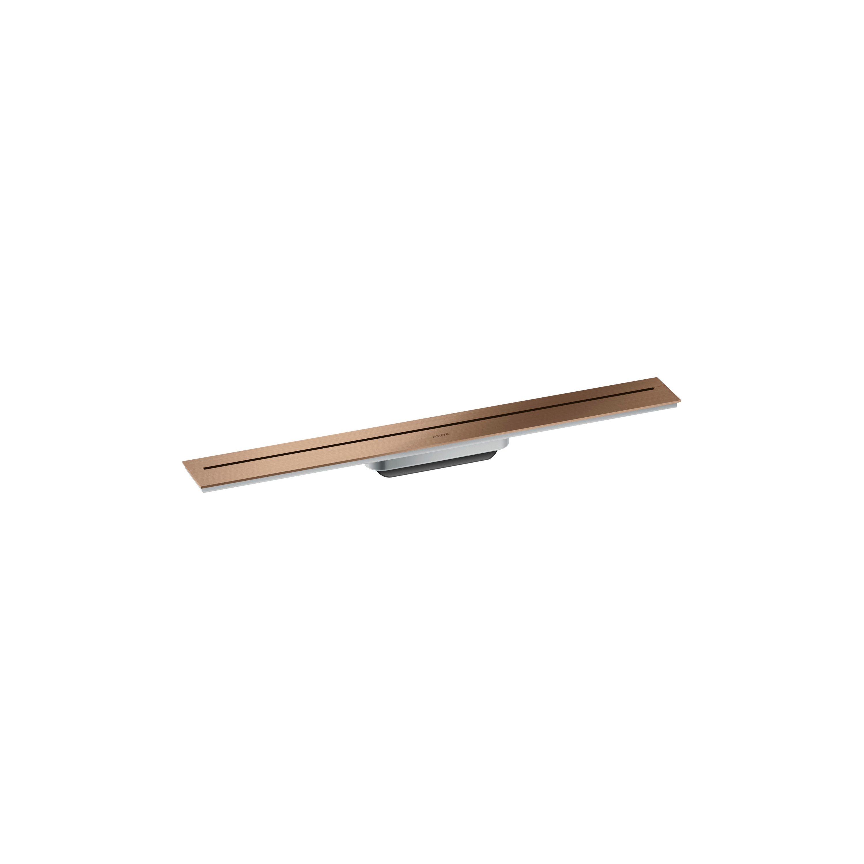 AXOR Drain Finish set shower drain 700 for wall mounting | Brushed Red Gold