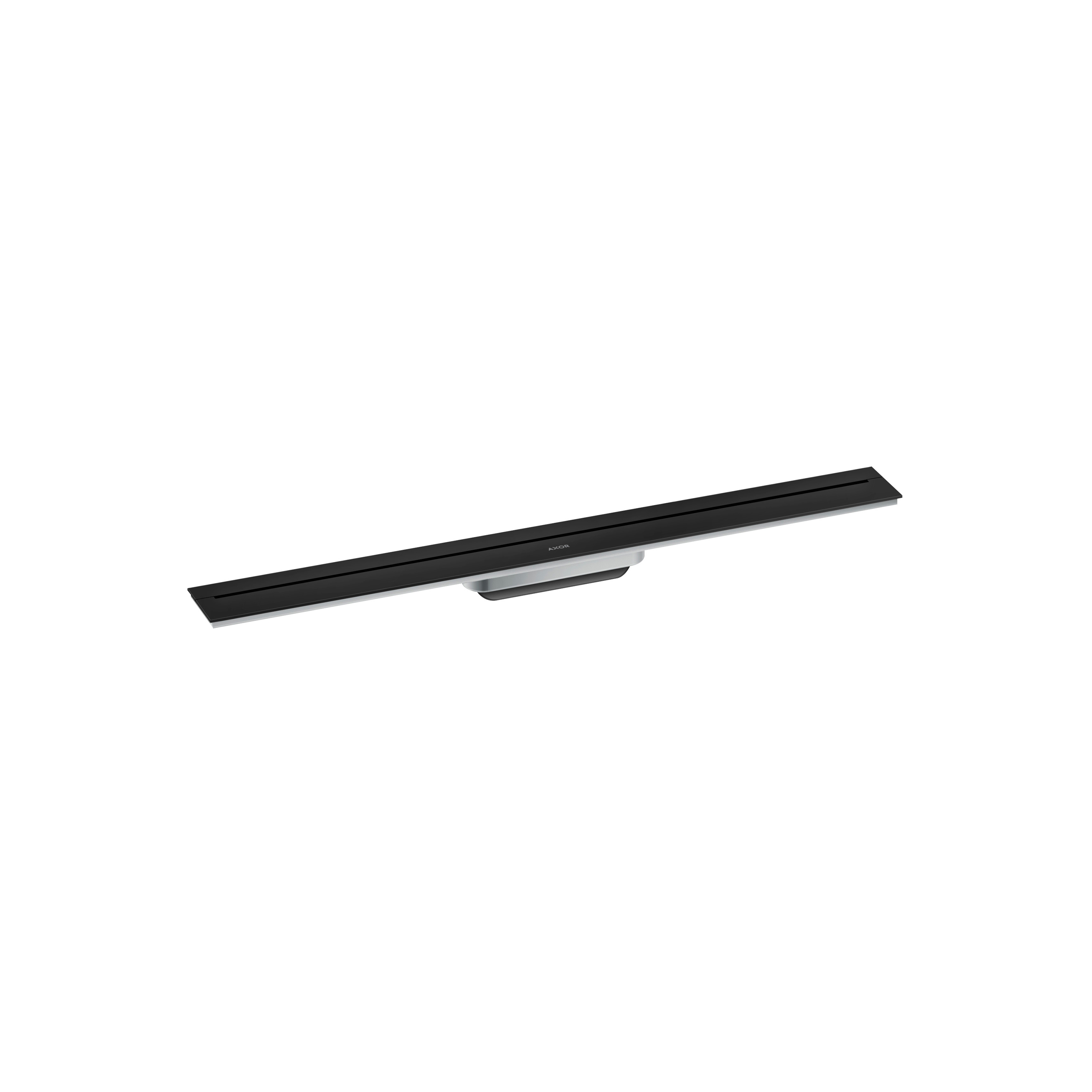 AXOR Drain Fertigset Duschrinne 800 zur Wandmontage | Mattschwarz