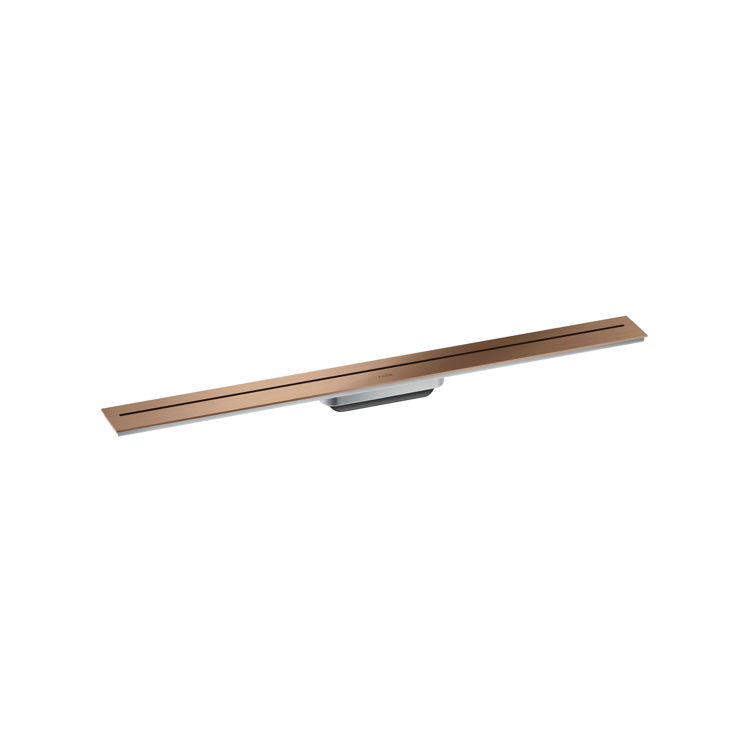 AXOR Drain Set esterno scarico doccia 900 per montaggio a parete | Oro Rosso Spazzolato