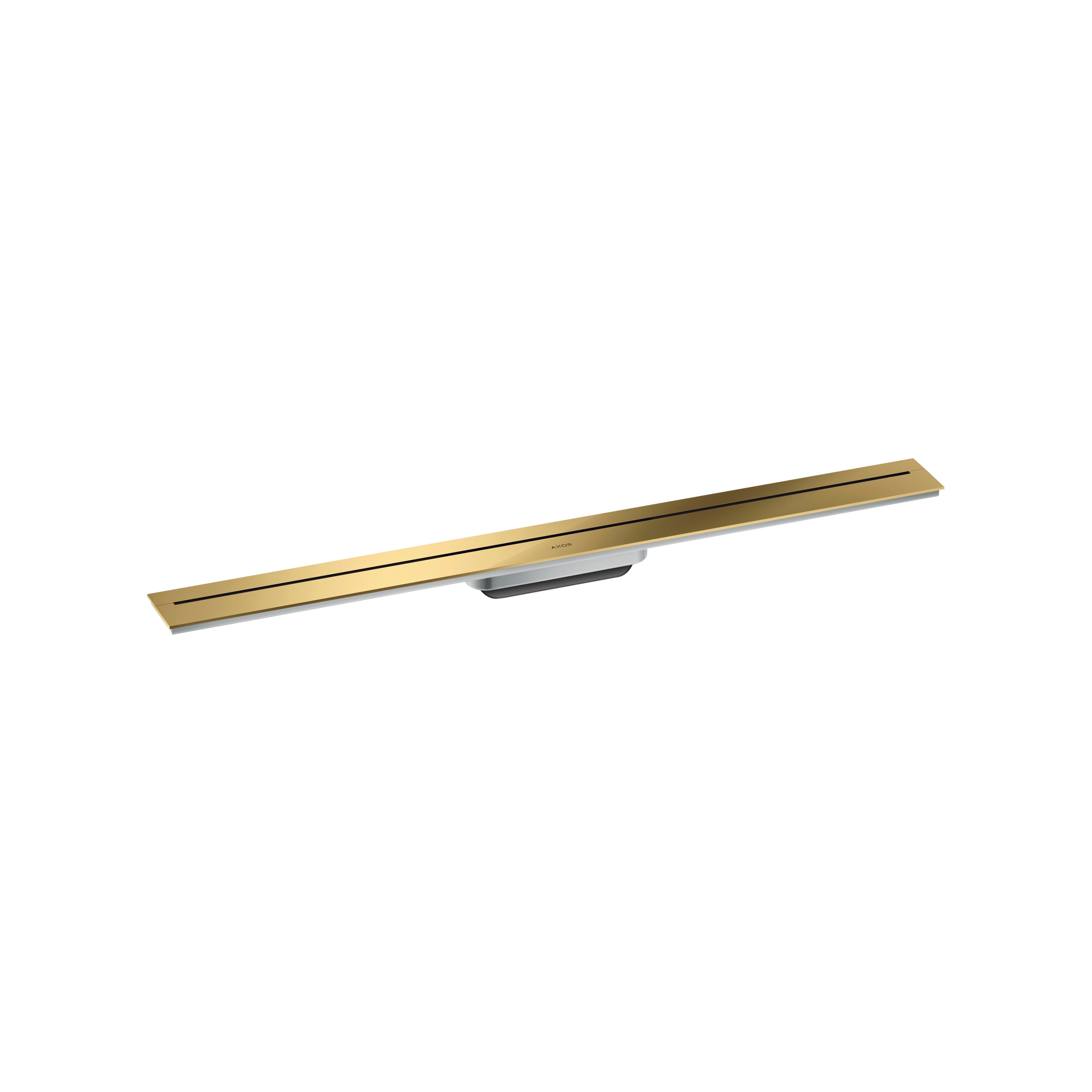 AXOR Drain Finish set shower drain 900 for wall mounting | Polished Gold Optic