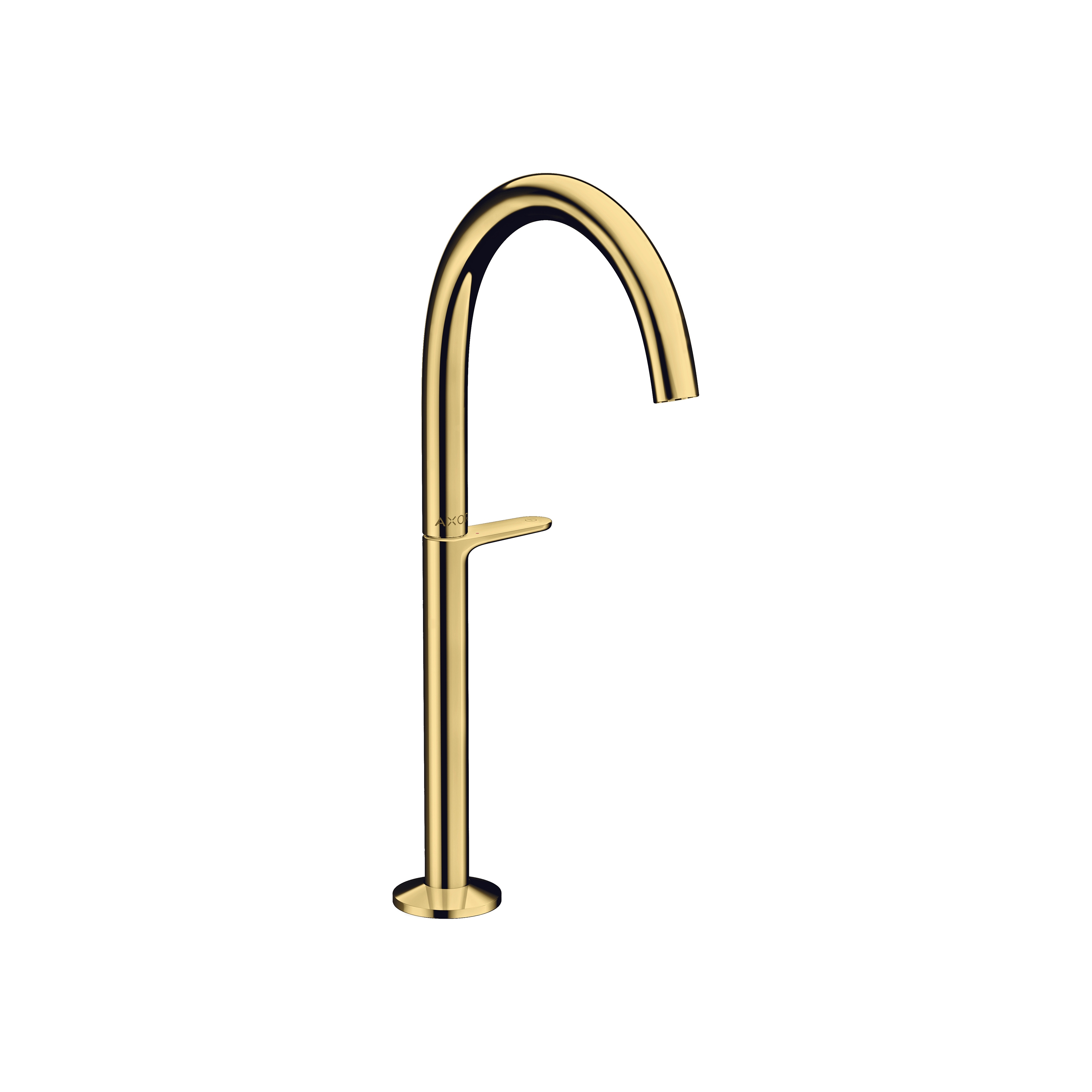 AXOR One Miscelatore lavabo Select 260 da catino con piletta push open | Oro Lucido