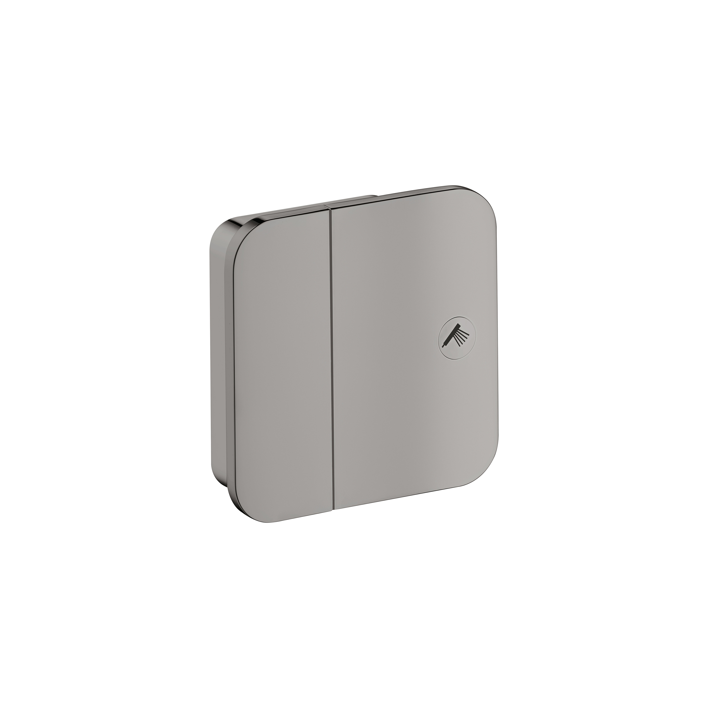 AXOR One Shut-off valve for concealed installation | Polished Black Chrome
