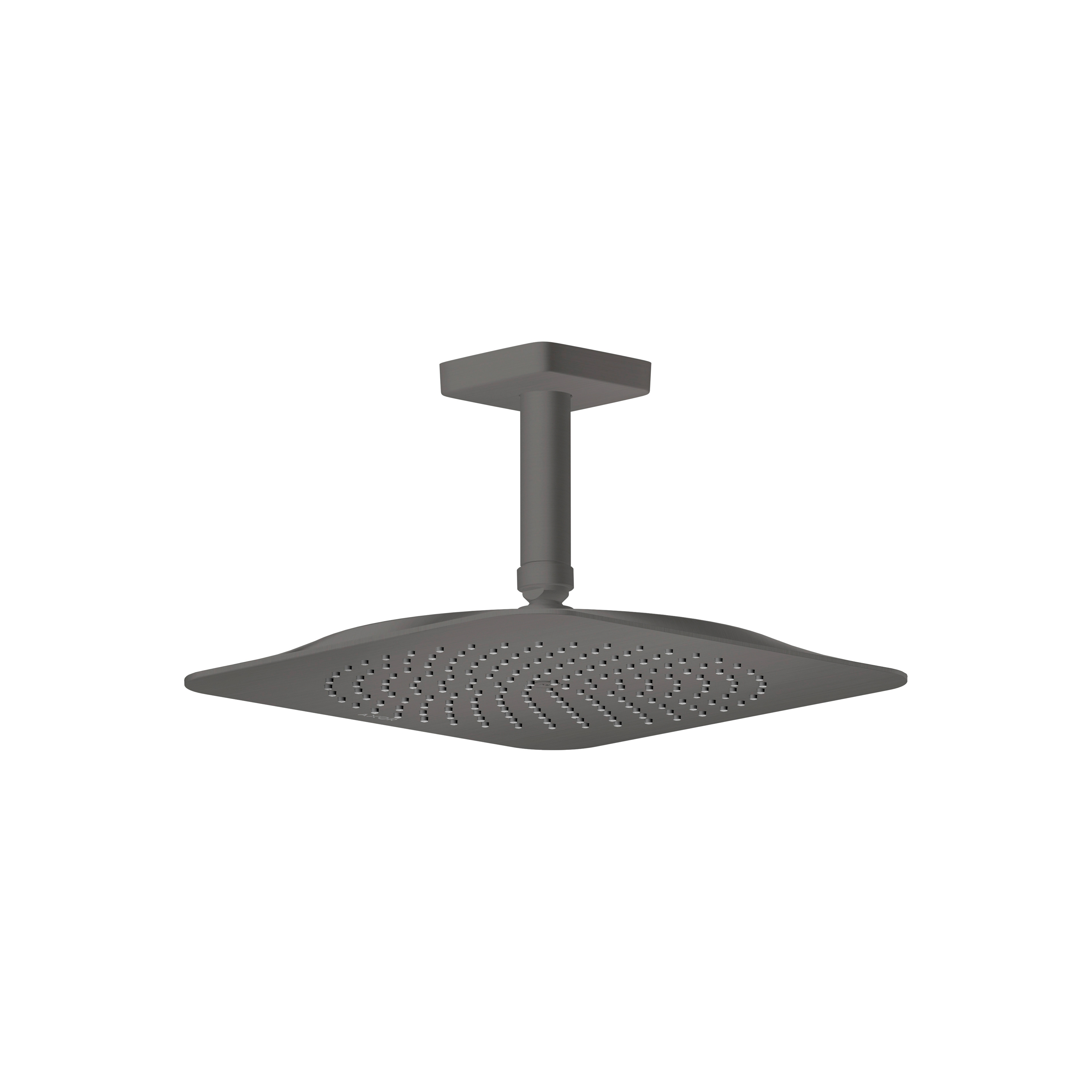 AXOR Citterio C Overhead shower 270/270 1jet with ceiling connector | Brushed Black Chrome