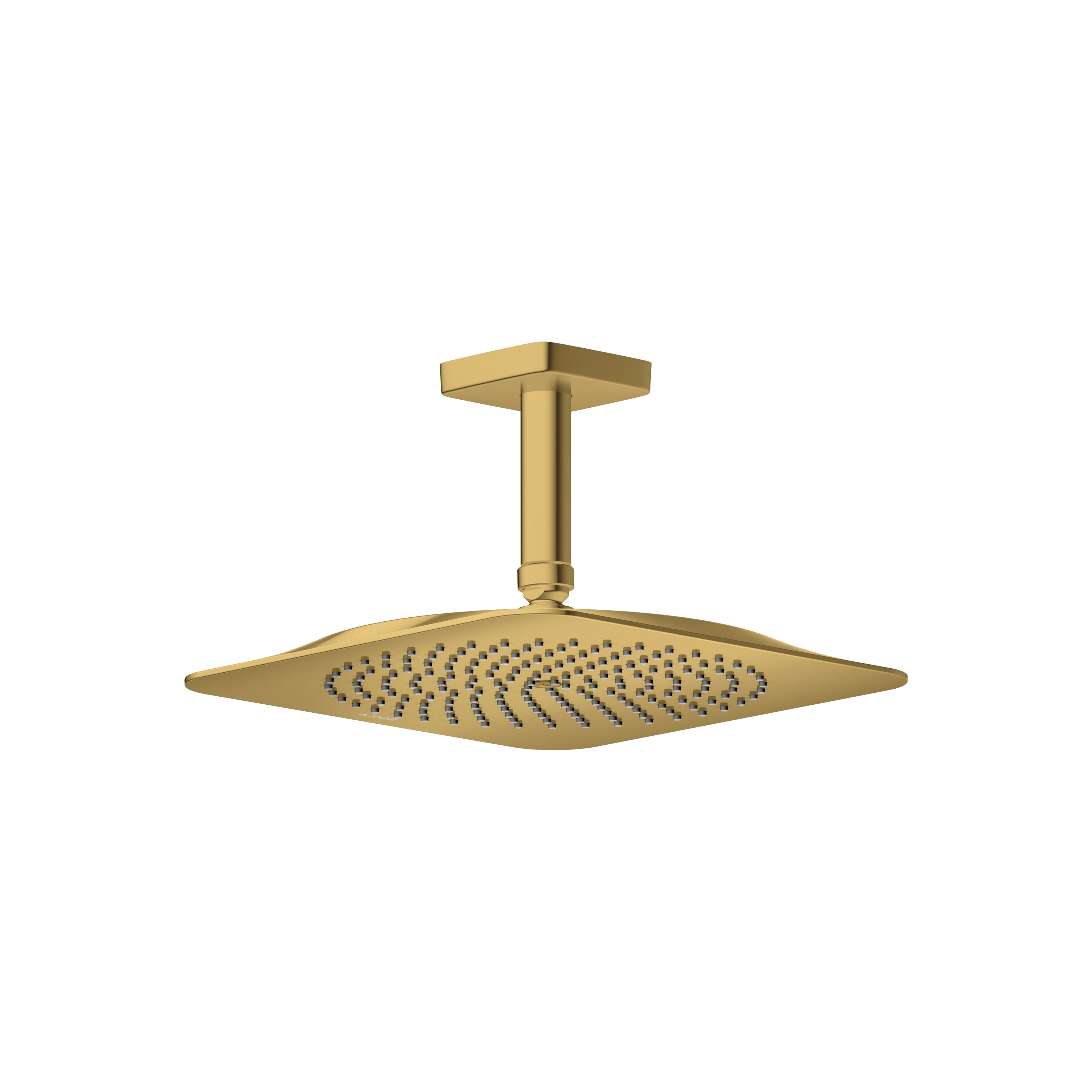 AXOR Citterio C Overhead shower 270/270 1jet with ceiling connector | Polished Gold Optic