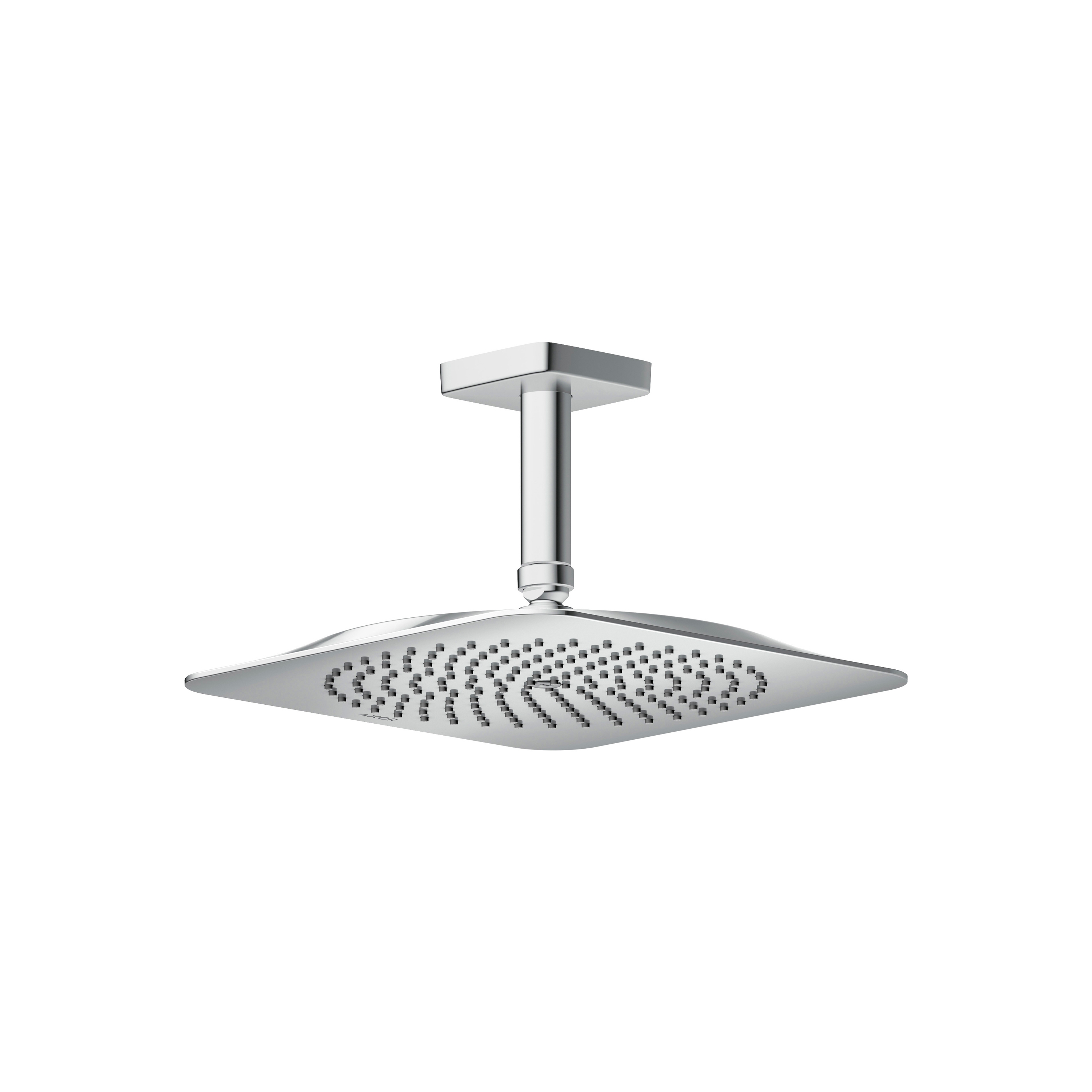 Display product AXOR Citterio C Overhead shower 270/270 1jet EcoSmart+ with ceiling connector from manufacturer AXOR