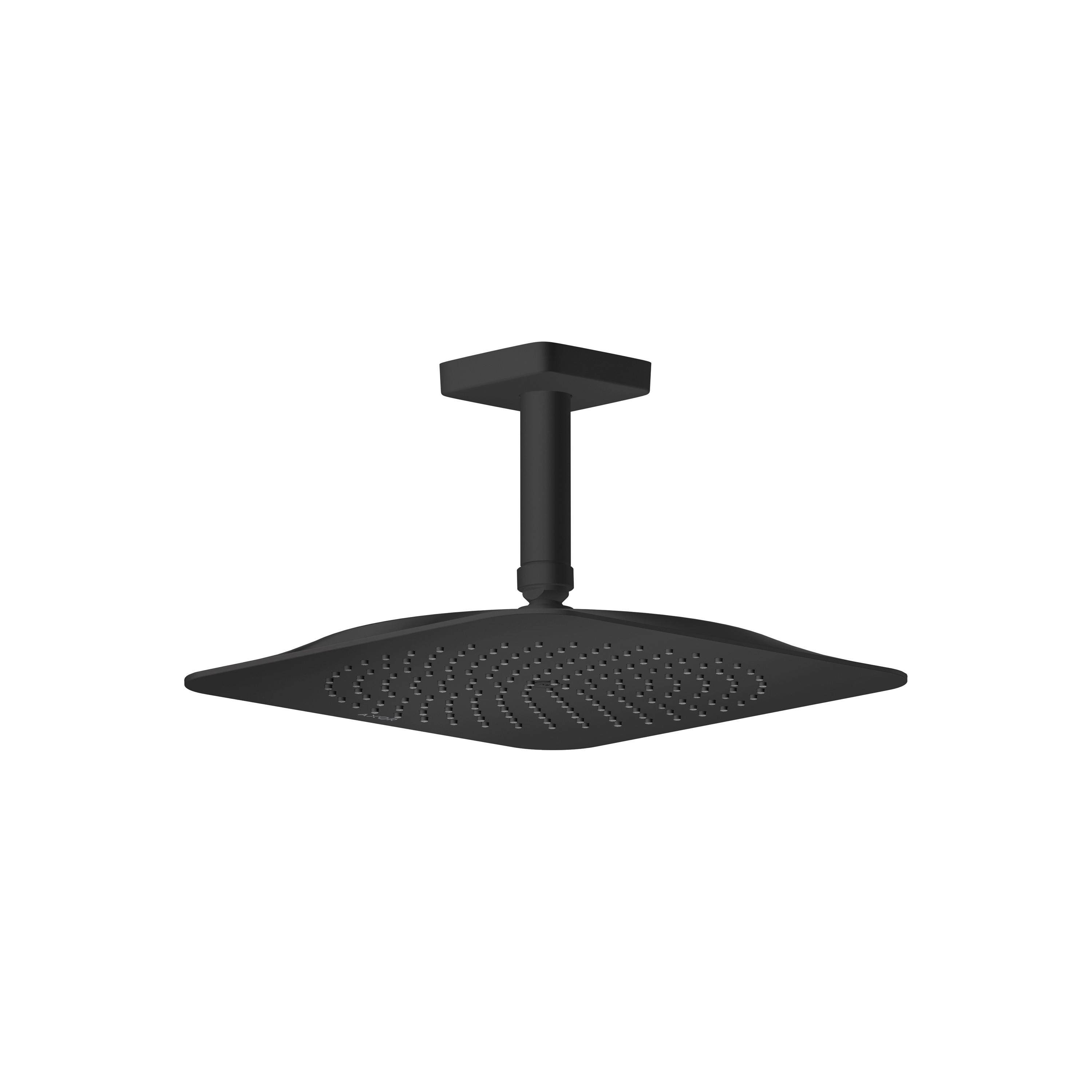 AXOR Citterio C Overhead shower 270/270 1jet EcoSmart+ with ceiling connector | Matt black