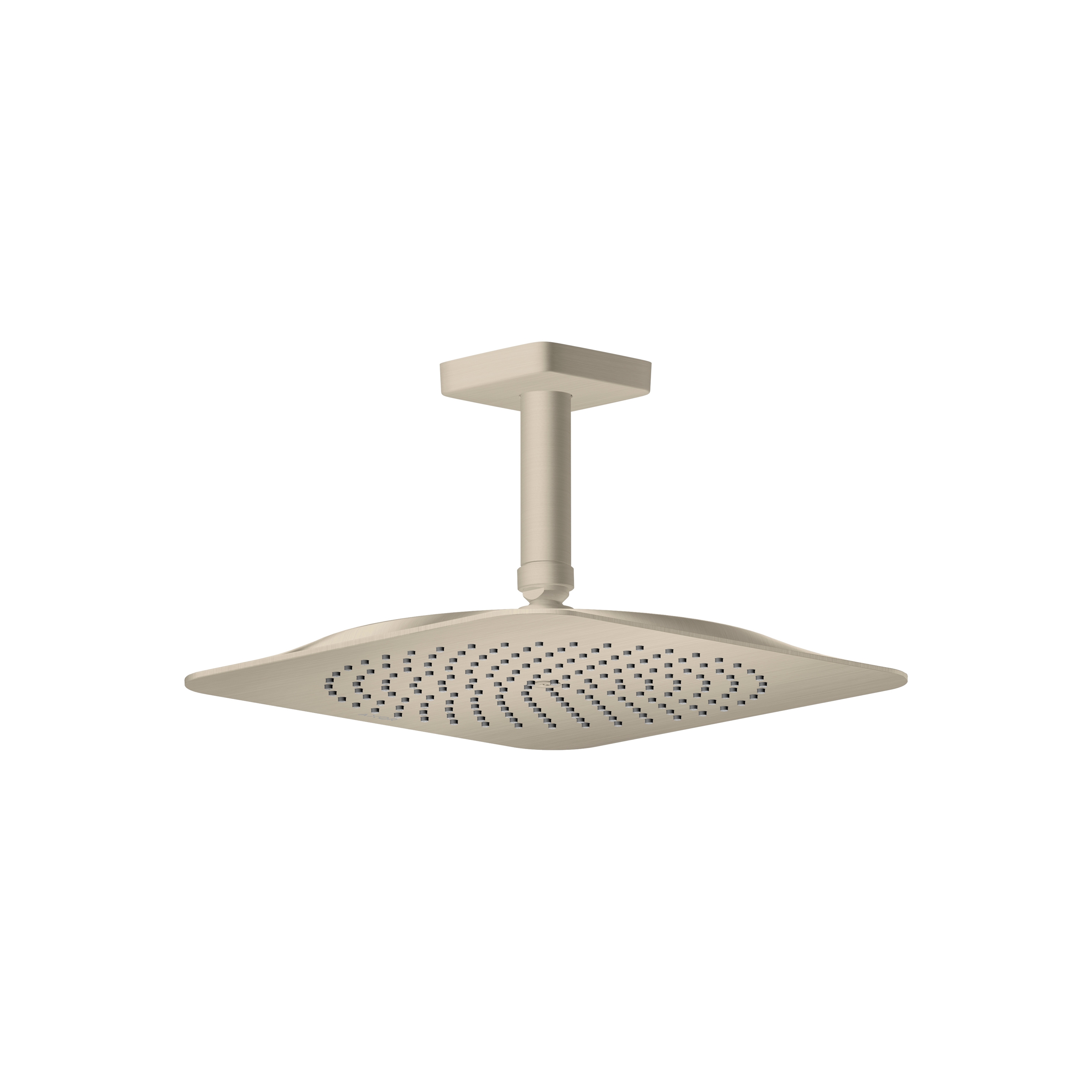AXOR Citterio C Overhead shower 270/270 1jet EcoSmart+ with ceiling connector | Brushed Nickel