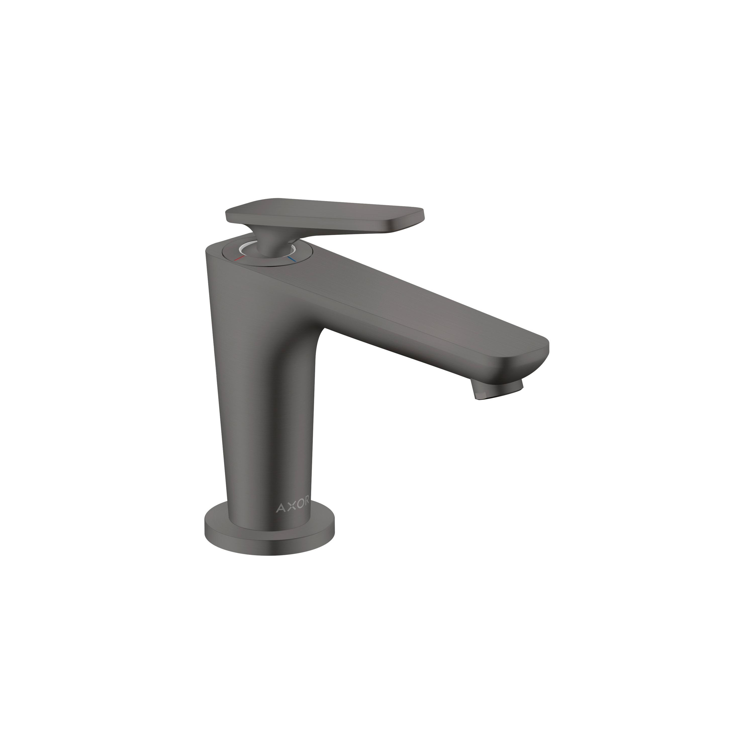 AXOR Citterio C Single lever basin mixer 90 with CoolStart for hand washbasins and waste set | Brushed Black Chrome