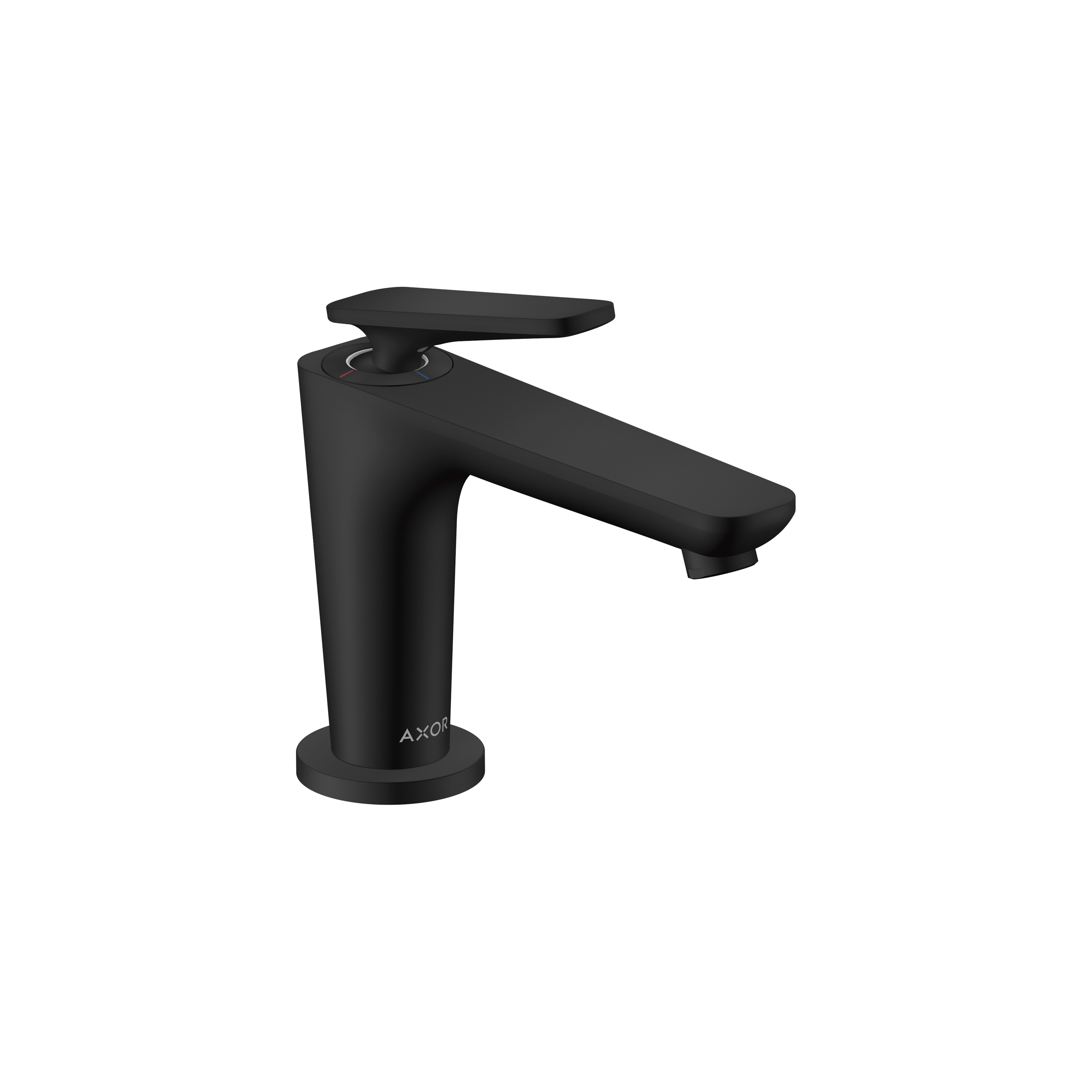 AXOR Citterio C Single lever basin mixer 90 with CoolStart for hand washbasins and waste set | Matt black