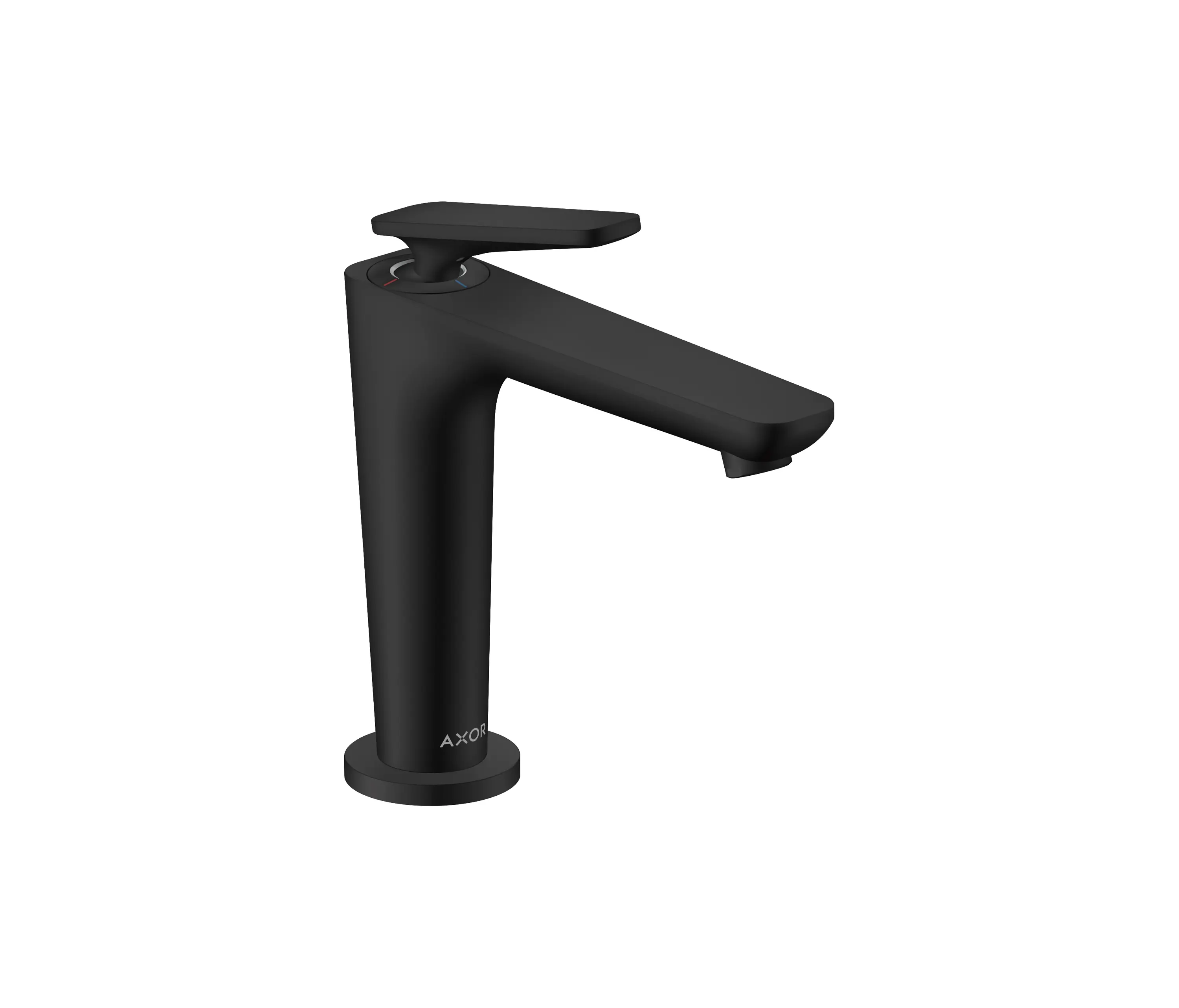 AXOR - AXOR Citterio C Single lever basin mixer 125 with CoolStart and waste set | Matt black