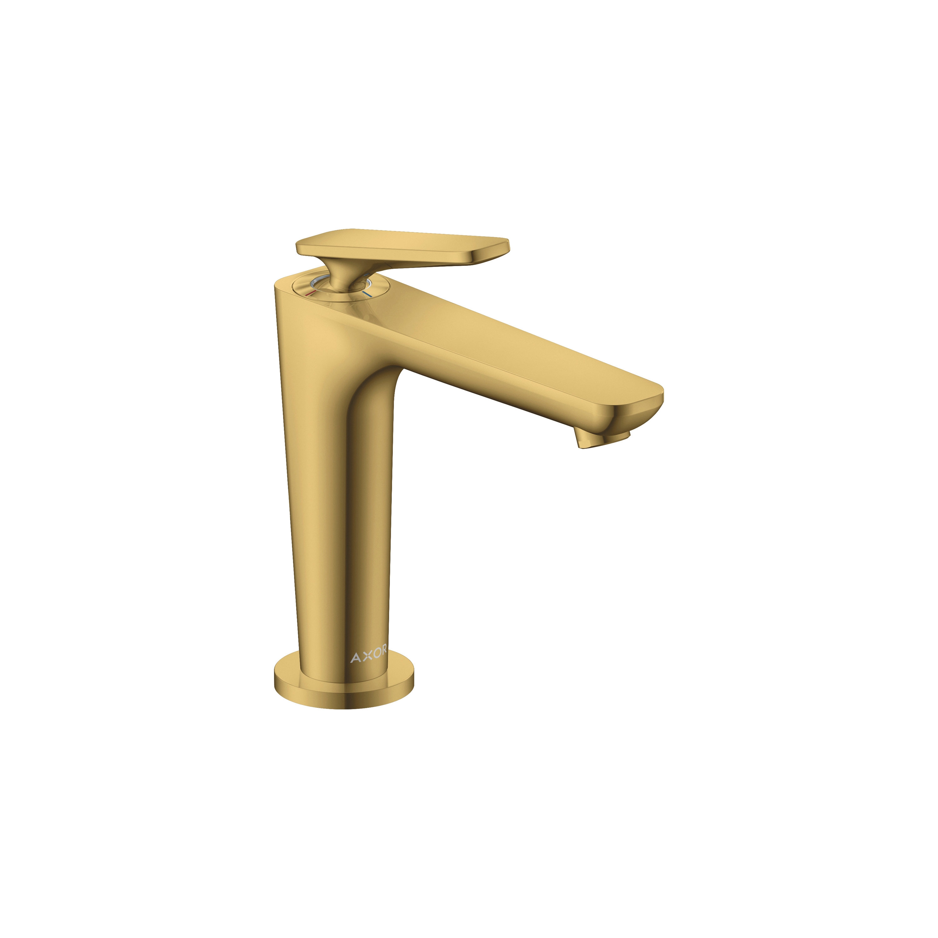 AXOR Citterio C Single lever basin mixer 125 with CoolStart and waste set | Polished Gold Optic