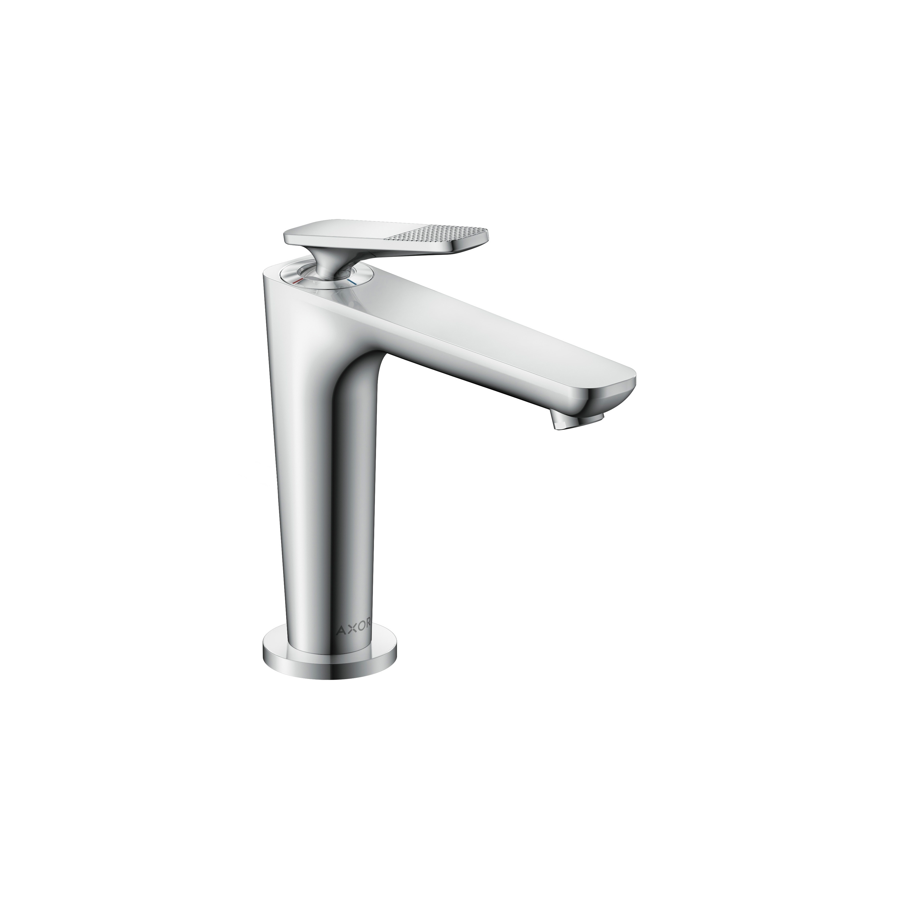 Display product AXOR Citterio C Single lever basin mixer 125 with CoolStart and waste set - cubic cut from manufacturer AXOR