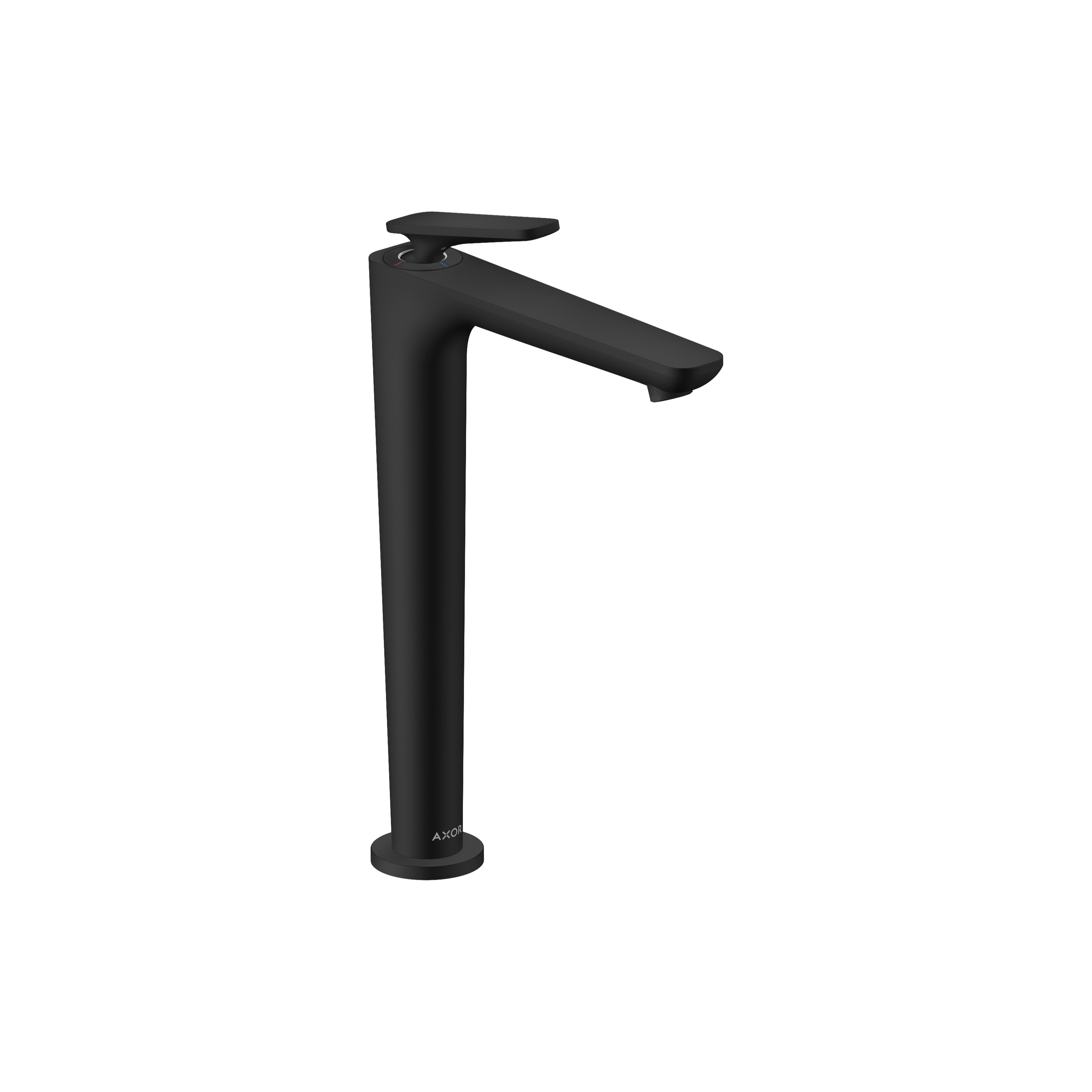 AXOR Citterio C Miscelatore monocomando lavabo 250 con CoolStart e set di scarico | Nero opaco