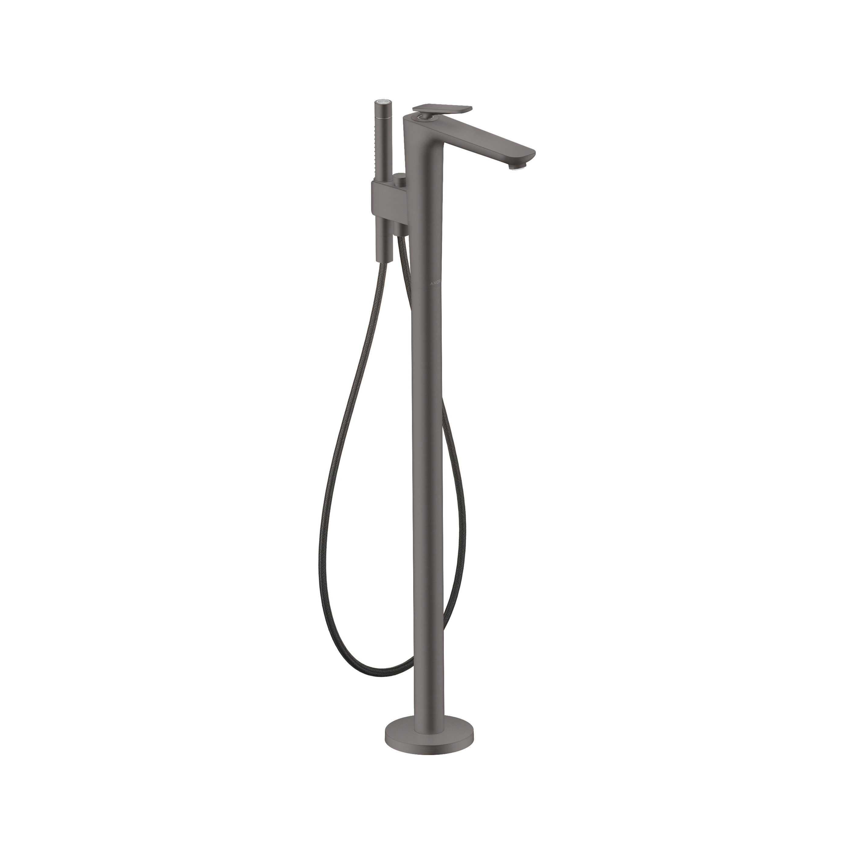 AXOR Citterio C Single lever bath mixer floor-standing | Brushed Black Chrome