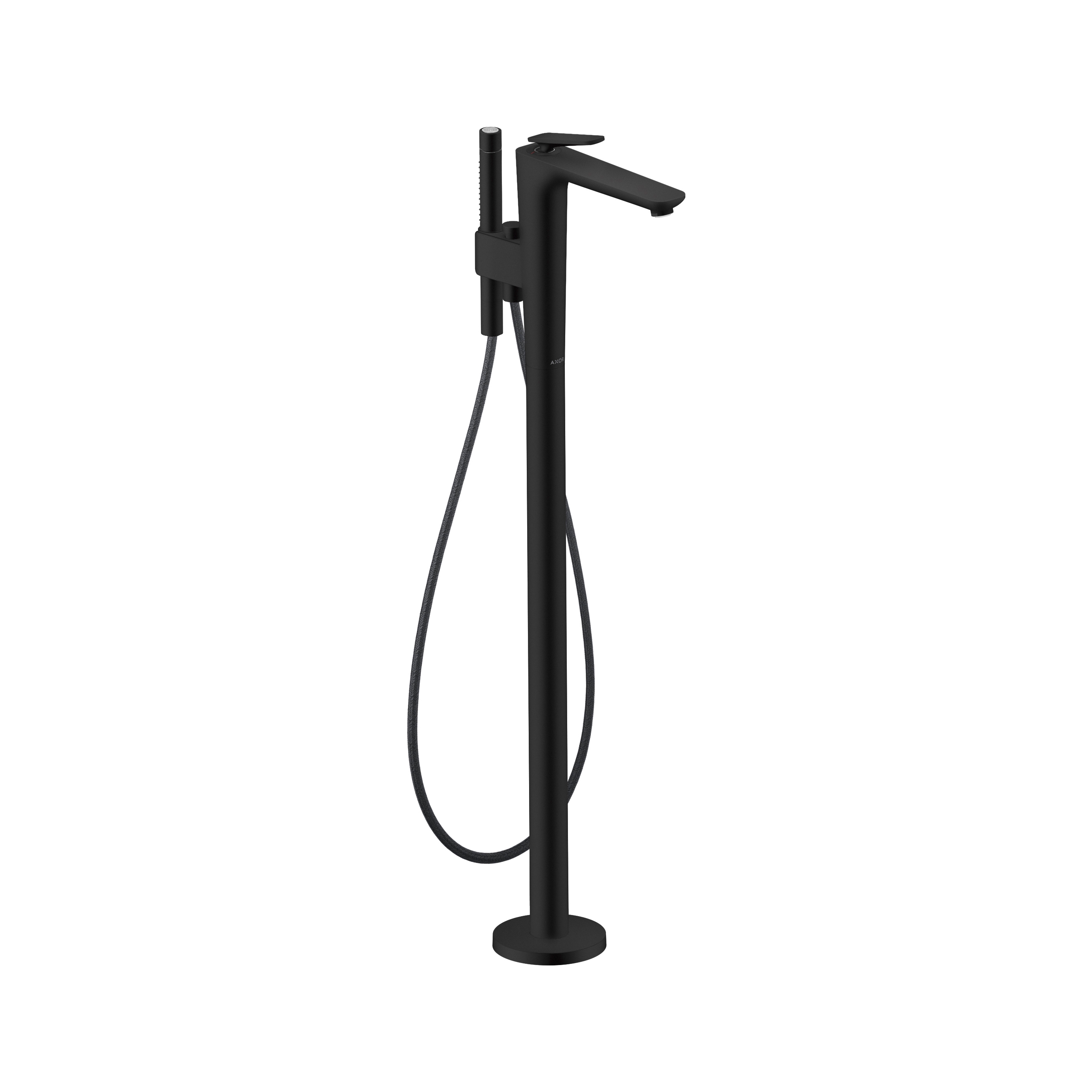 AXOR Citterio C Mezclador monomando de bañera de pie | Negro mate