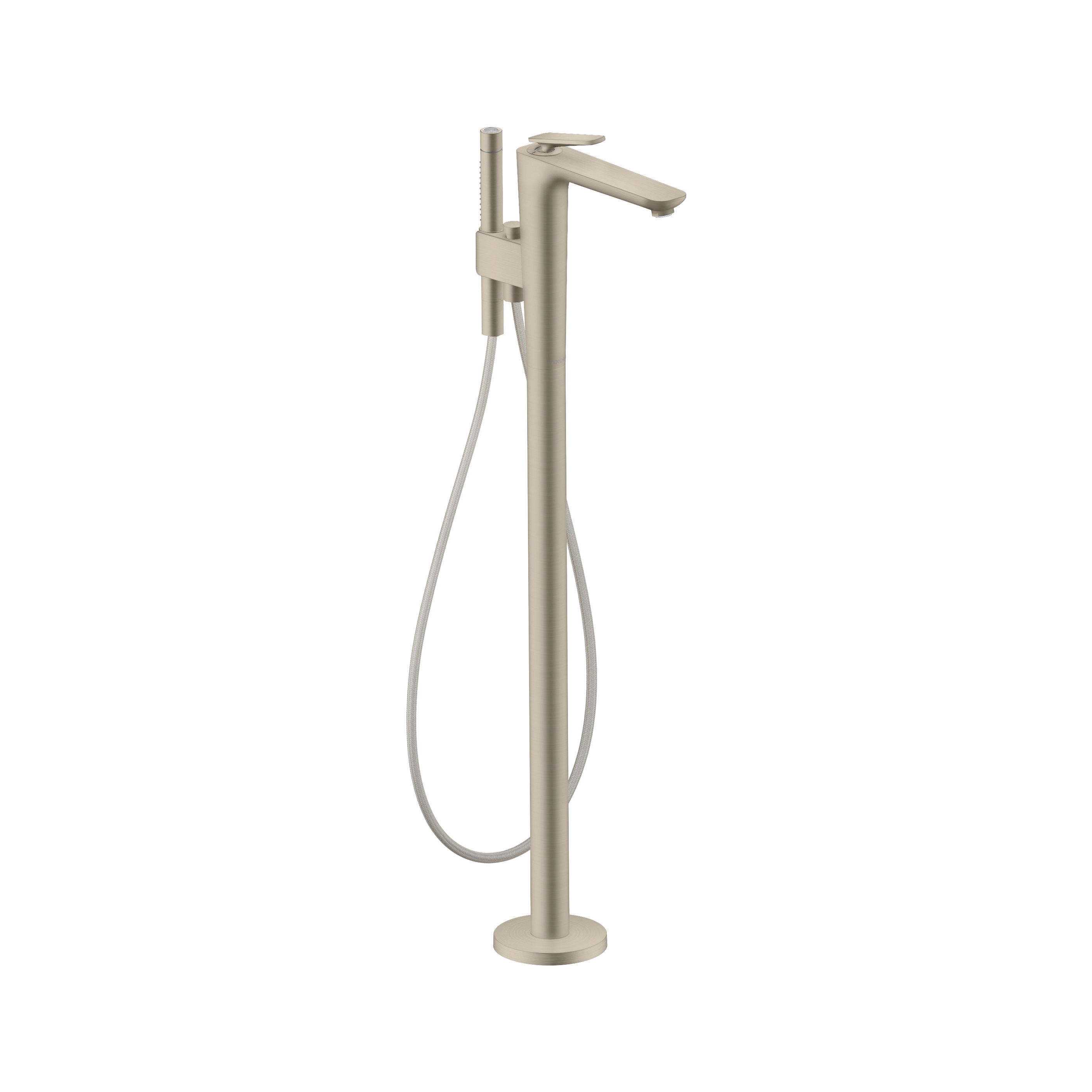 AXOR Citterio C Single lever bath mixer floor-standing | Brushed Nickel